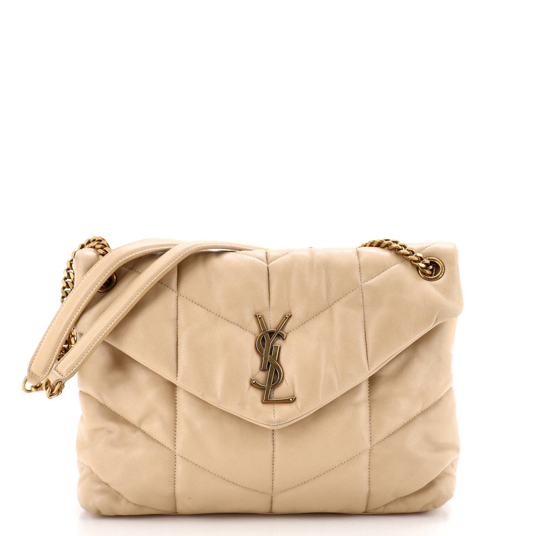 Saint Laurent Paris Loulou Puffer Shoulder Bag Size ONE SIZE - 1 Thumbnail