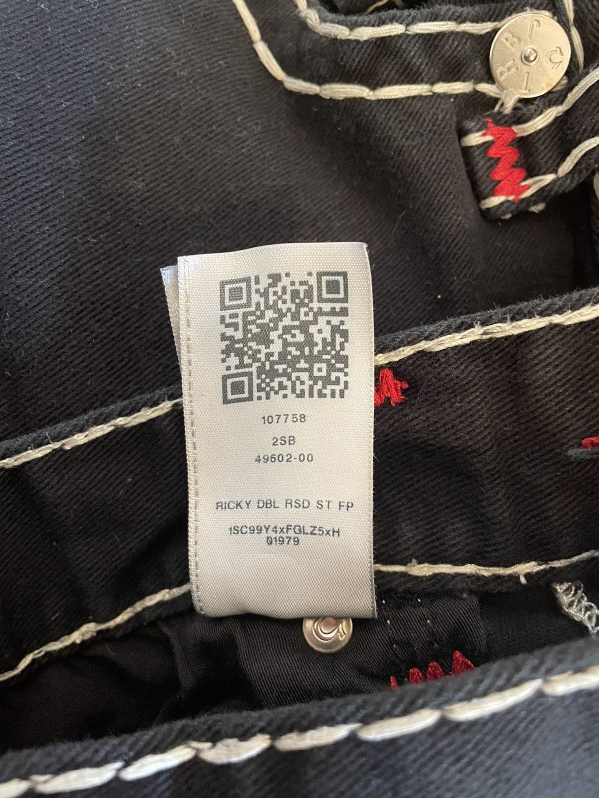True Religion True religon vamp jeans size 34 super clean rare denim Size US 34 / EU 50 - 4 Thumbnail