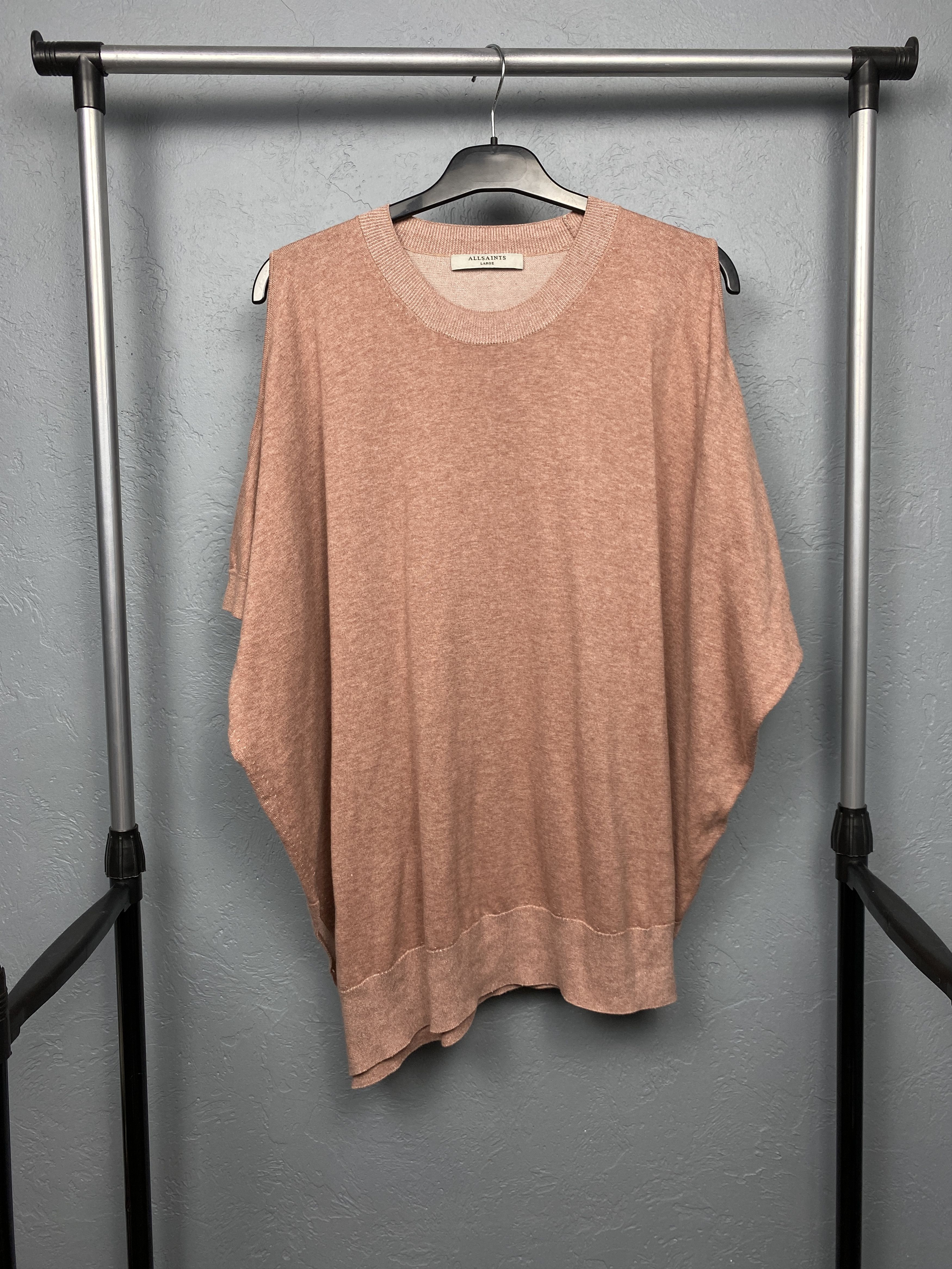 Allsaints Allsaints Vintage Womens Reya Top Knit Sweater Size L / US 10 / IT 46 - 1 Thumbnail