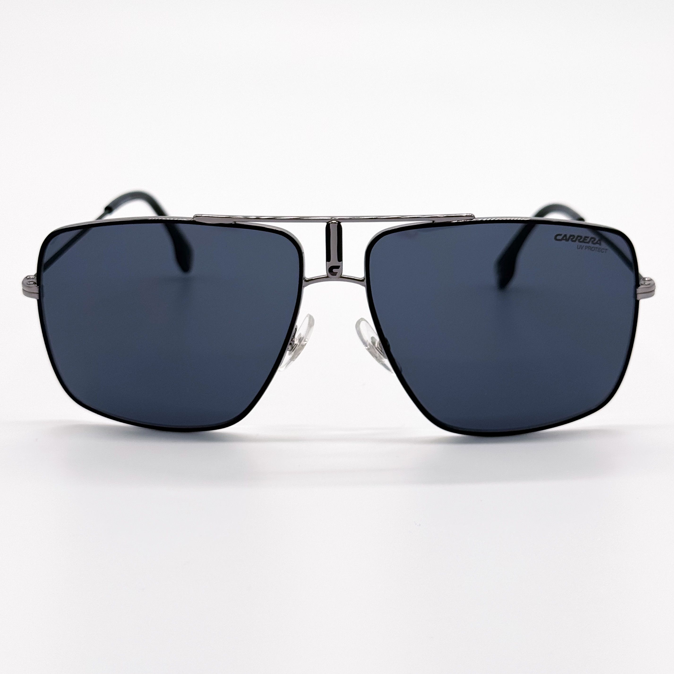 Carrera NEW CARRERA 1006/S 0TI7 SUNGLASSES MEN SILVER BLACK AVIATOR Size ONE SIZE - 3 Thumbnail