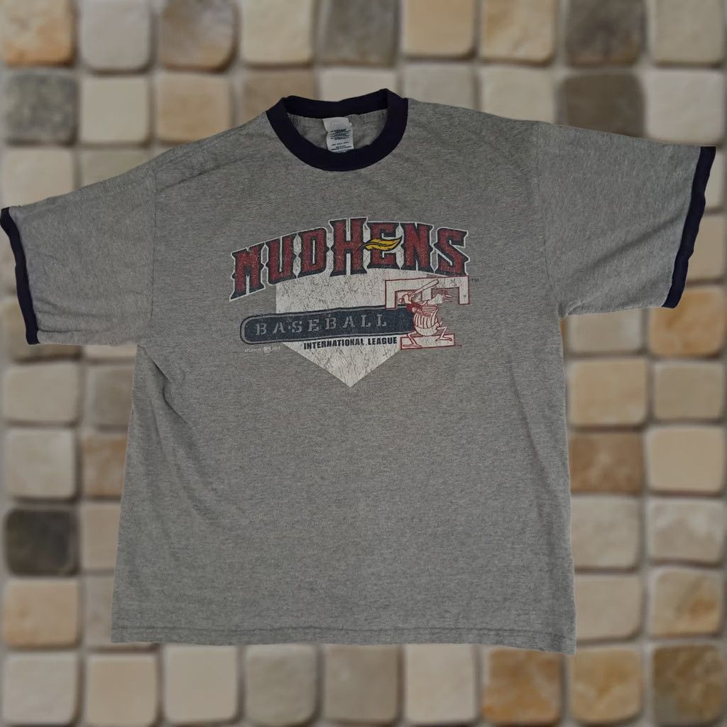 Delta Vintage Toledo Mudhens Shirt 2006 LG Size US L / EU 52-54 / 3 - 1 Thumbnail