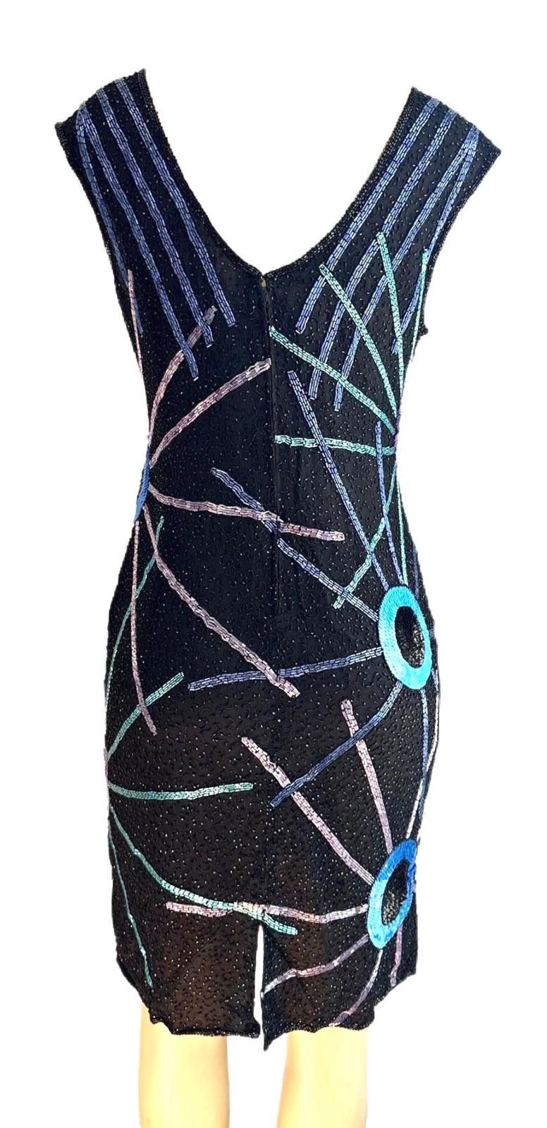 Other Sequin Dress Black Multi size 8 Size M / US 6-8 / IT 42-44 - 2 Thumbnail