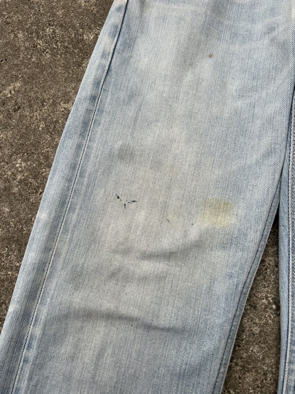 Japanese Brand Vintage 90’s Lee Riders Sanforized Selvedge Faded Jean Size US 30 / EU 46 - 10 Thumbnail