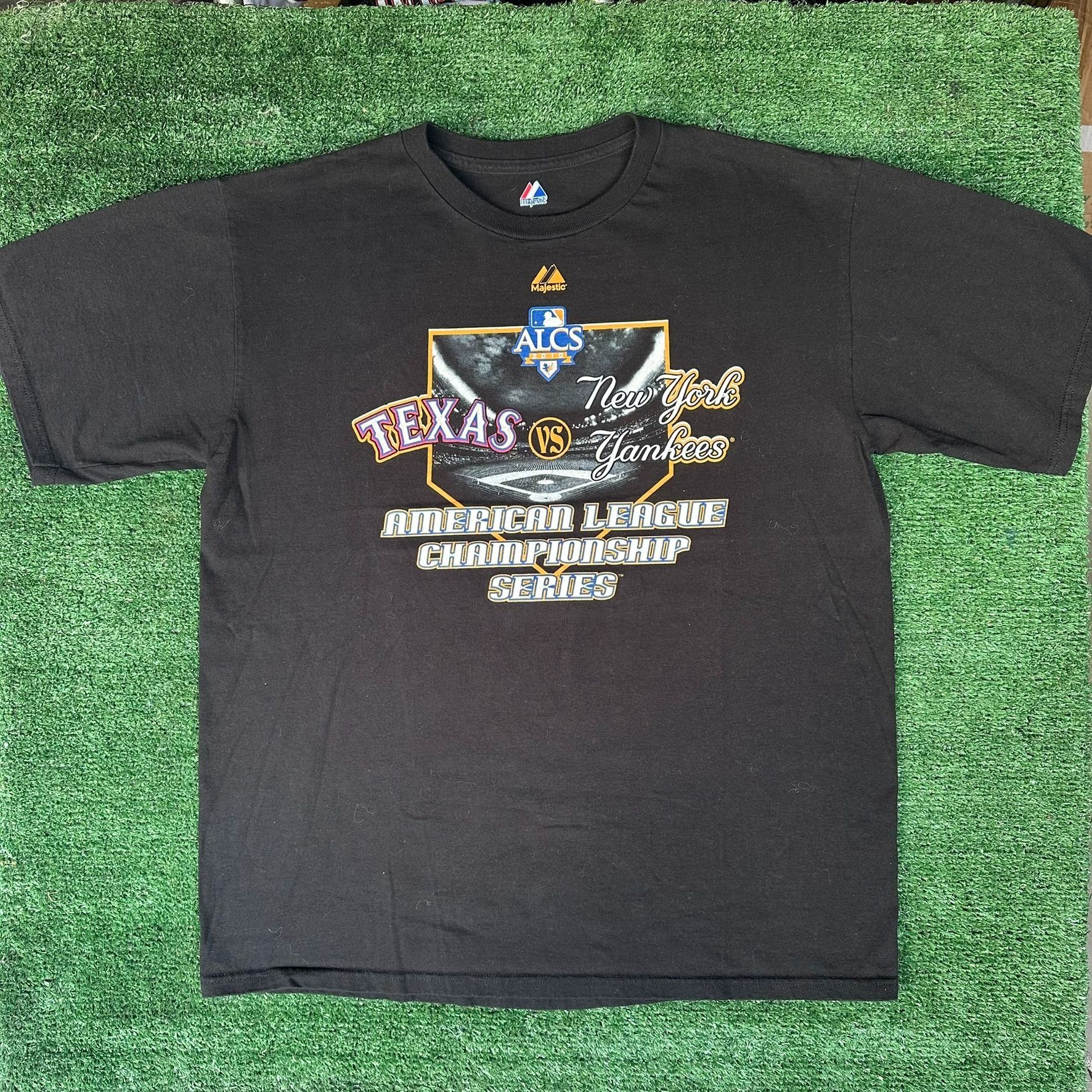 MLB Texas Rangers American League Championship 2010 T-Shirt Maje Size US L / EU 52-54 / 3 - 1 Thumbnail