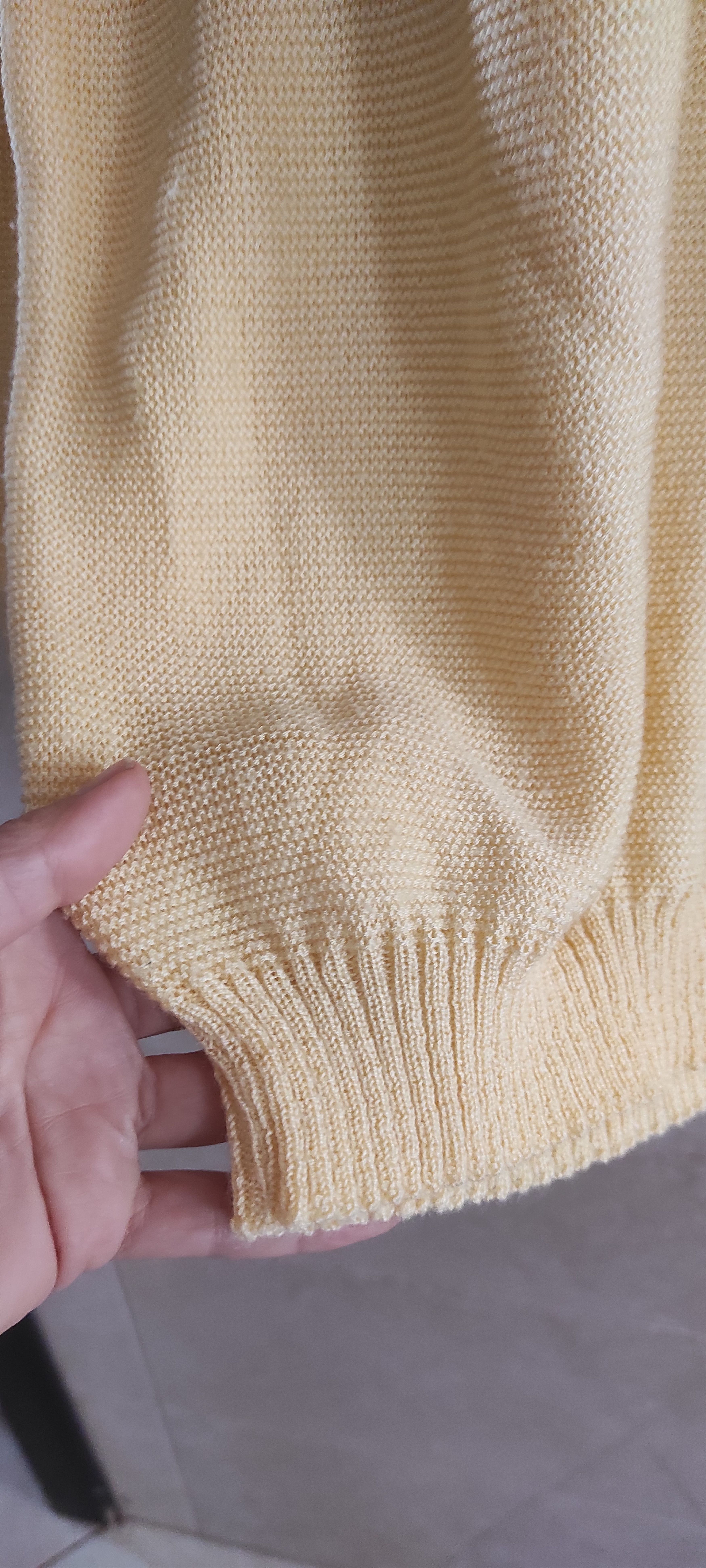 Vintage Lewinger Golf Cardigan Mens Retro Cable Knit Tennis Sweater Size US XL / EU 56 / 4 - 8 Thumbnail