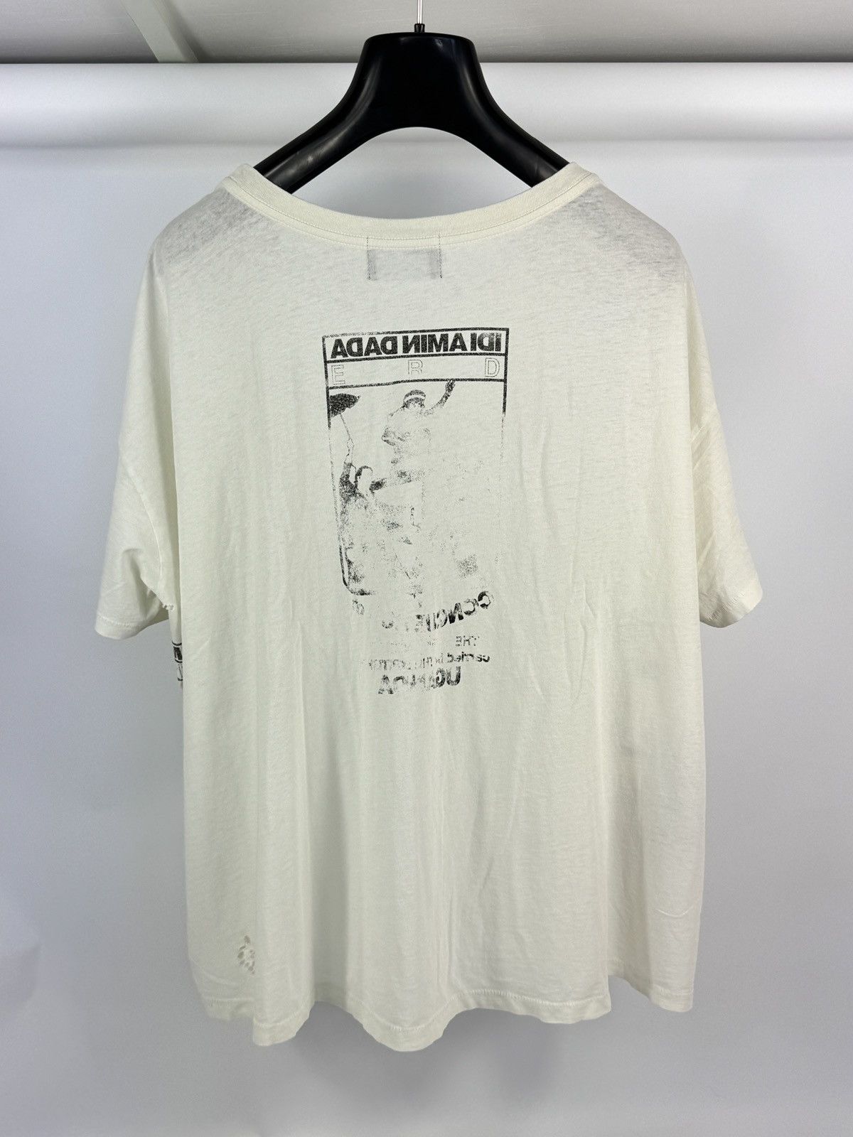 Enfants Riches Deprimes IDI AMIN DADA FADED WHITE T-SHIRT ‼️RARE‼️ Size US XXL / EU 58 / 5 - 2 Thumbnail