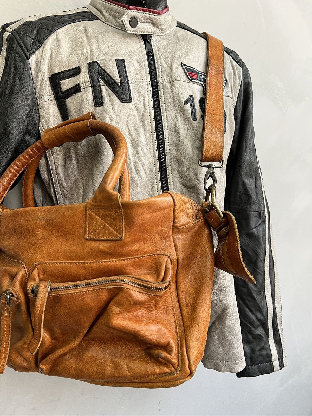 KMRii Kmrii style shoulder Multipocket leather bag y2k style hype Size ONE SIZE - 2 Thumbnail