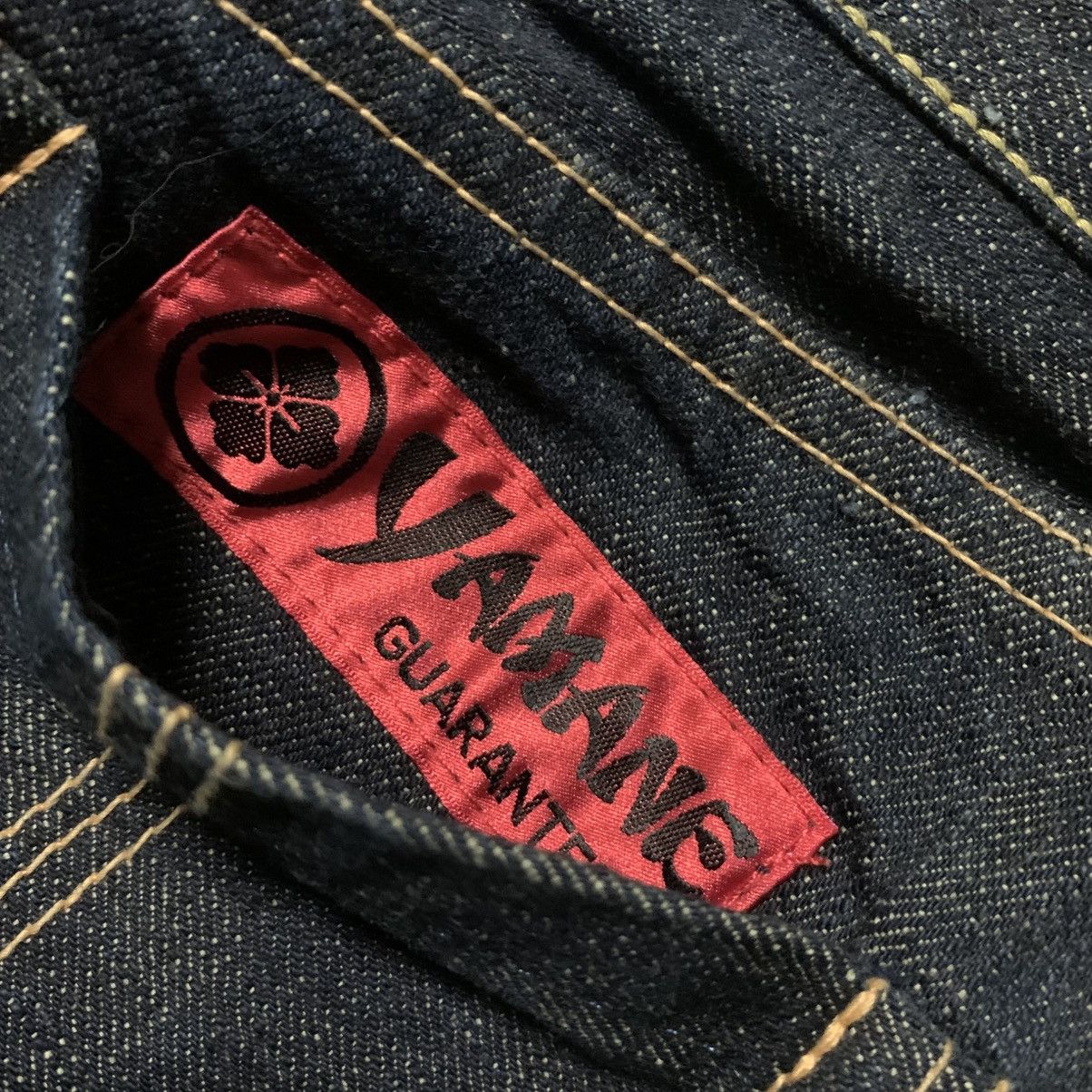 Evisu Yamane Butterfly Selvedge Denim Pants Size 28" / US 6 / IT 42 - 10 Thumbnail