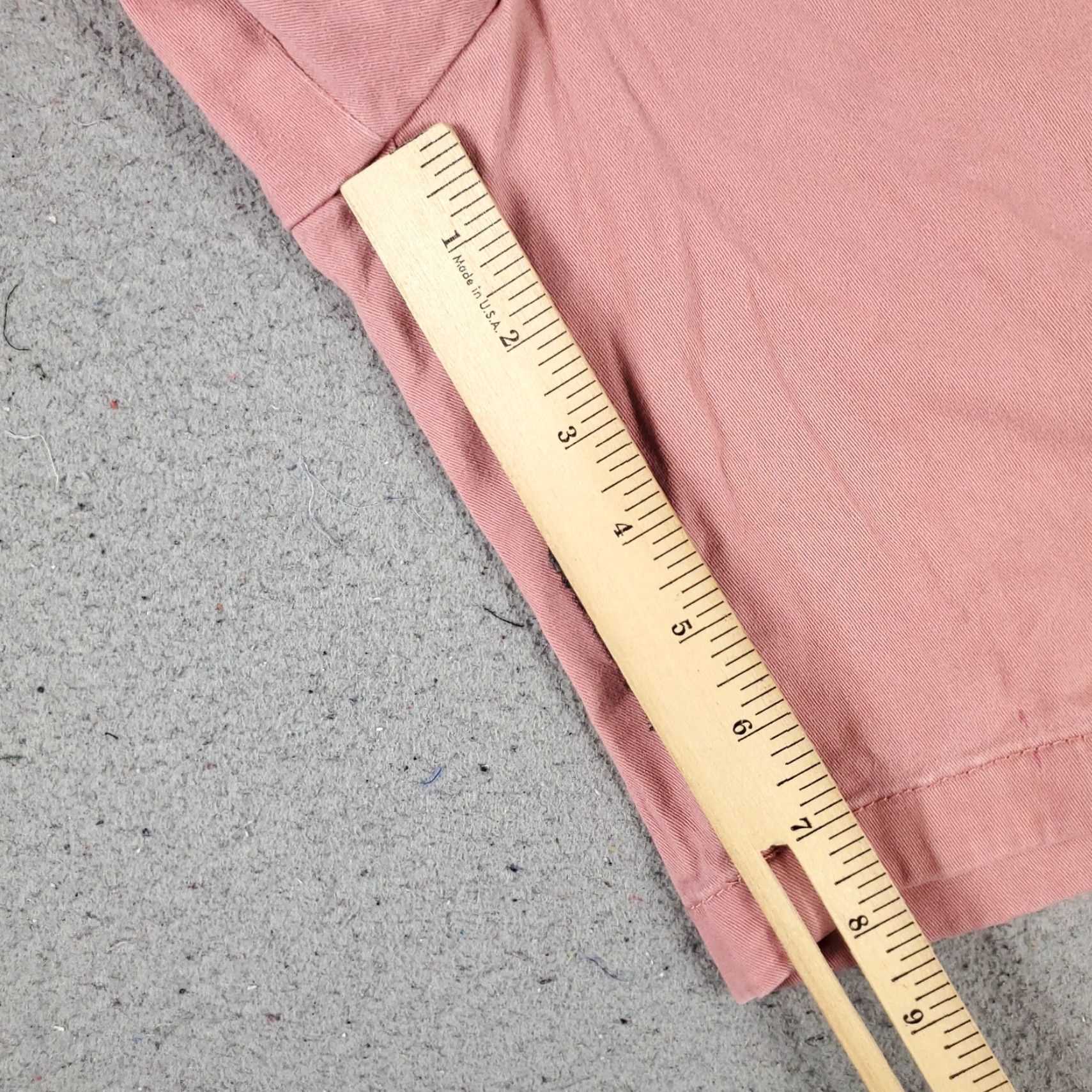 Nautica VINTAGE Nautica Men's Chino Shorts Waist 40 Red Casual Flat Front Cotton Size US 40 / EU 56 - 4 Thumbnail