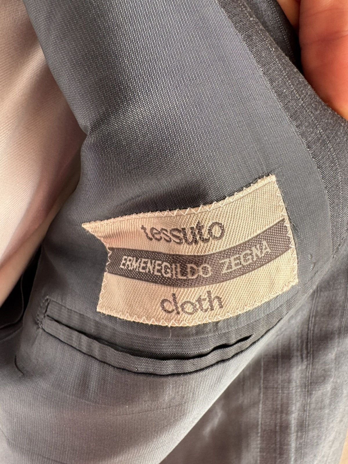 Ermenegildo Zegna Ermenegildo Zegna grey suit 48 Size 48R - 5 Thumbnail