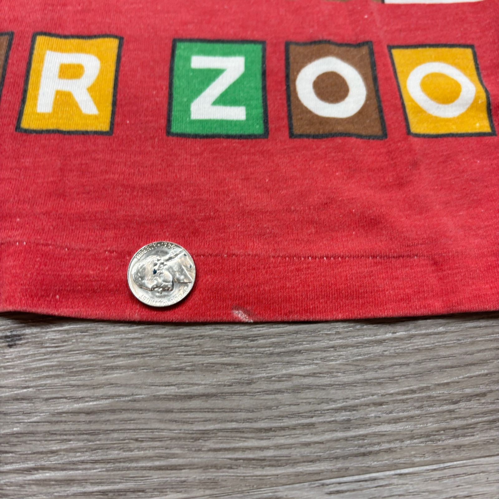 Vintage VTG Wing Hung Hustler Zoo Animal Single Stitch Shirt Small Size US S / EU 44-46 / 1 - 11 Thumbnail