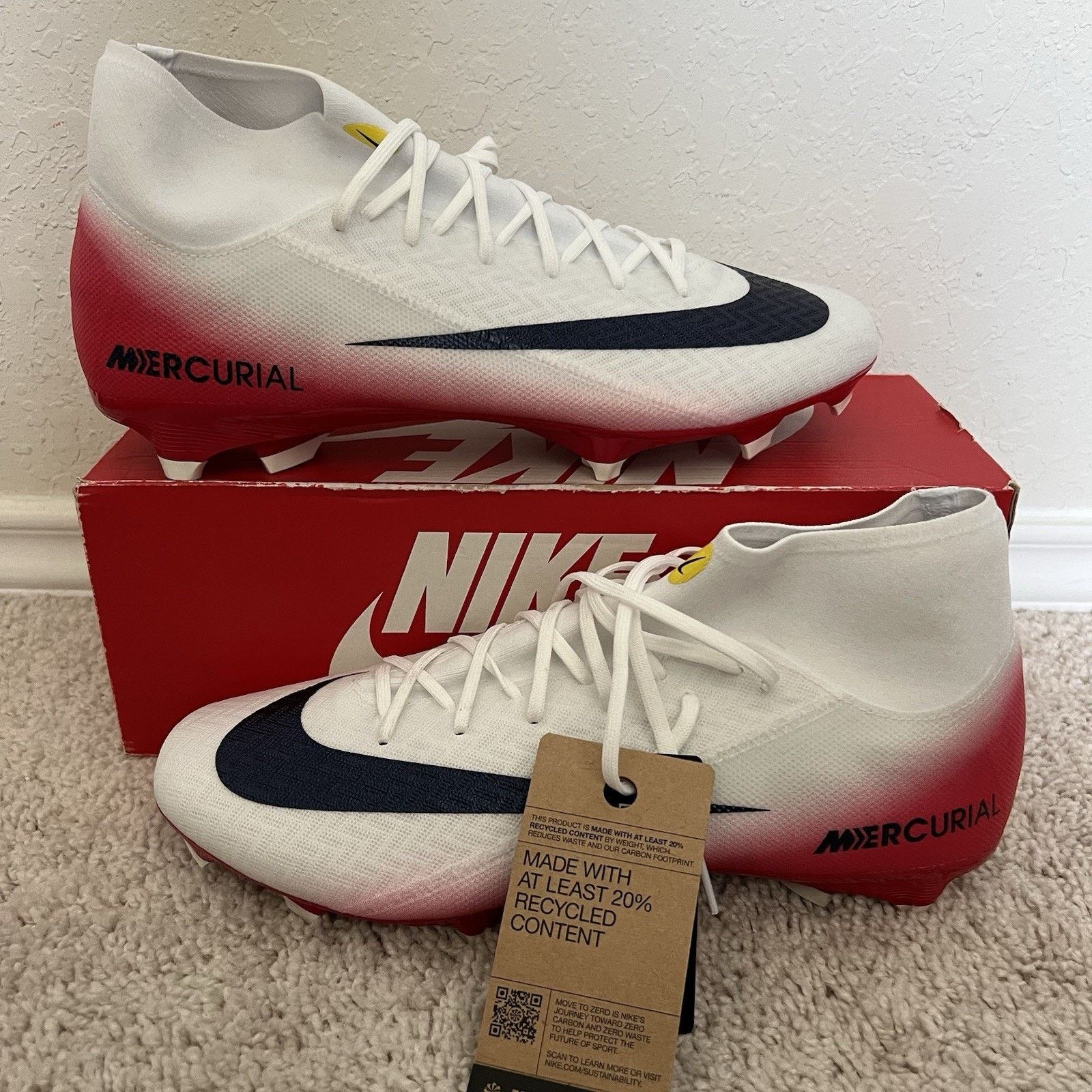 Nike Nike Zoom Mercurial Superfly 10 Academy MG Men Size 11 Size US 11 / EU 44 - 1 Thumbnail