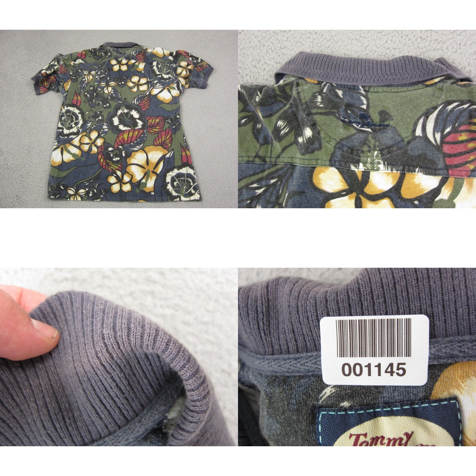Tommy Bahama VINTAGE Tommy Bahama Polo Shirt Mens Adult XL Green Floral 90s Polo Cotton Short Sleeve Collared Beach Golf Casual Shirt Size US L / EU 52-54 / 3 - 8 Thumbnail