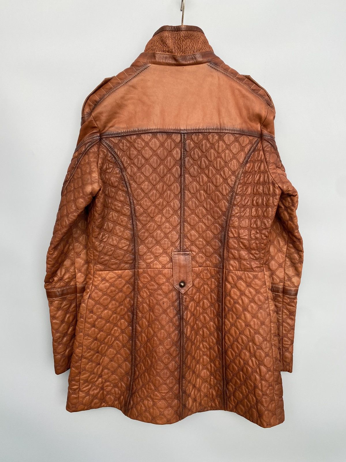 Other Don Vanquisher- Multi Zip Quilted Leather Jacket Size US S / EU 44-46 / 1 - 2 Thumbnail