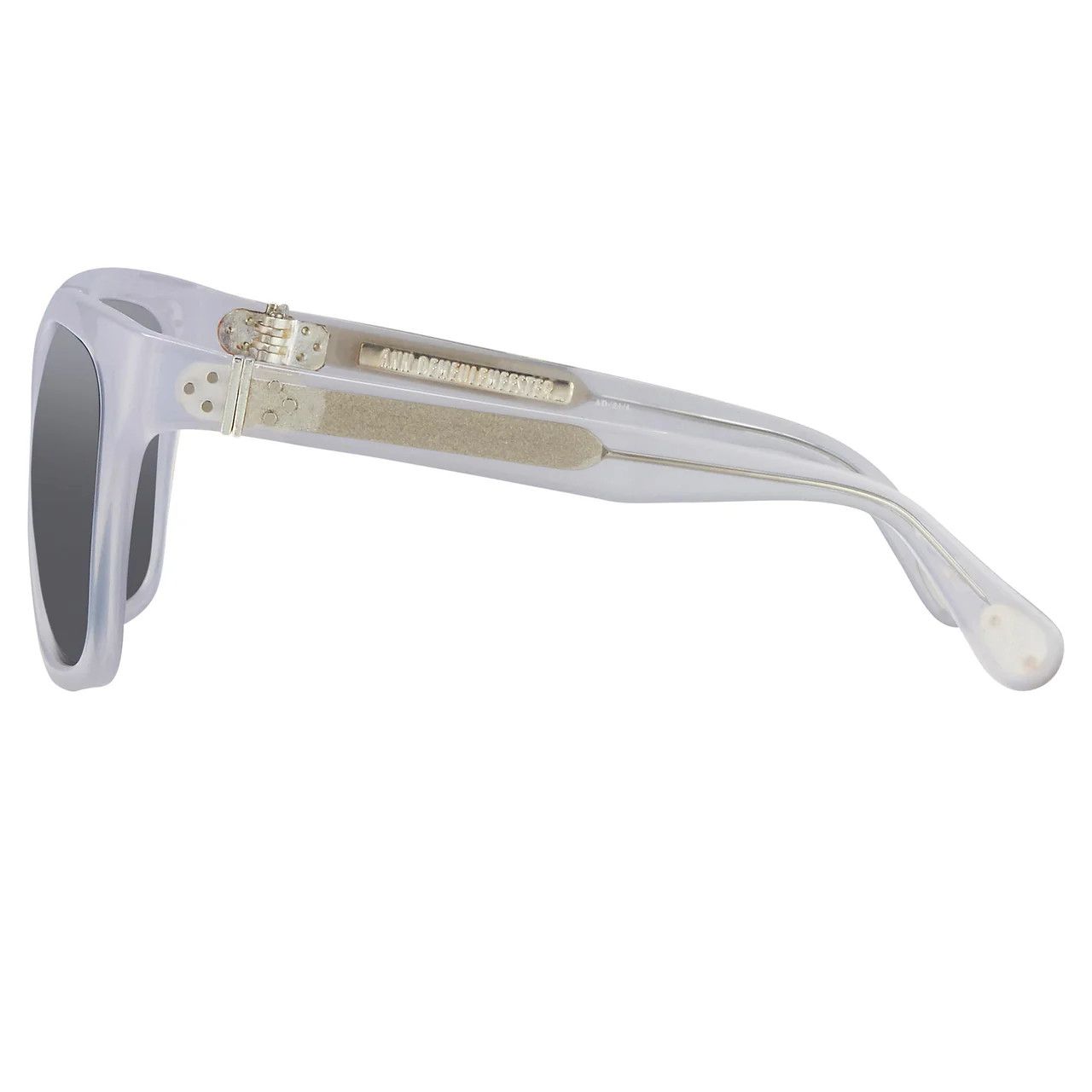 Ann Demeulemeester Ann Demeulemeester Sunglasses Oversized Transparent White Size ONE SIZE - 3 Thumbnail