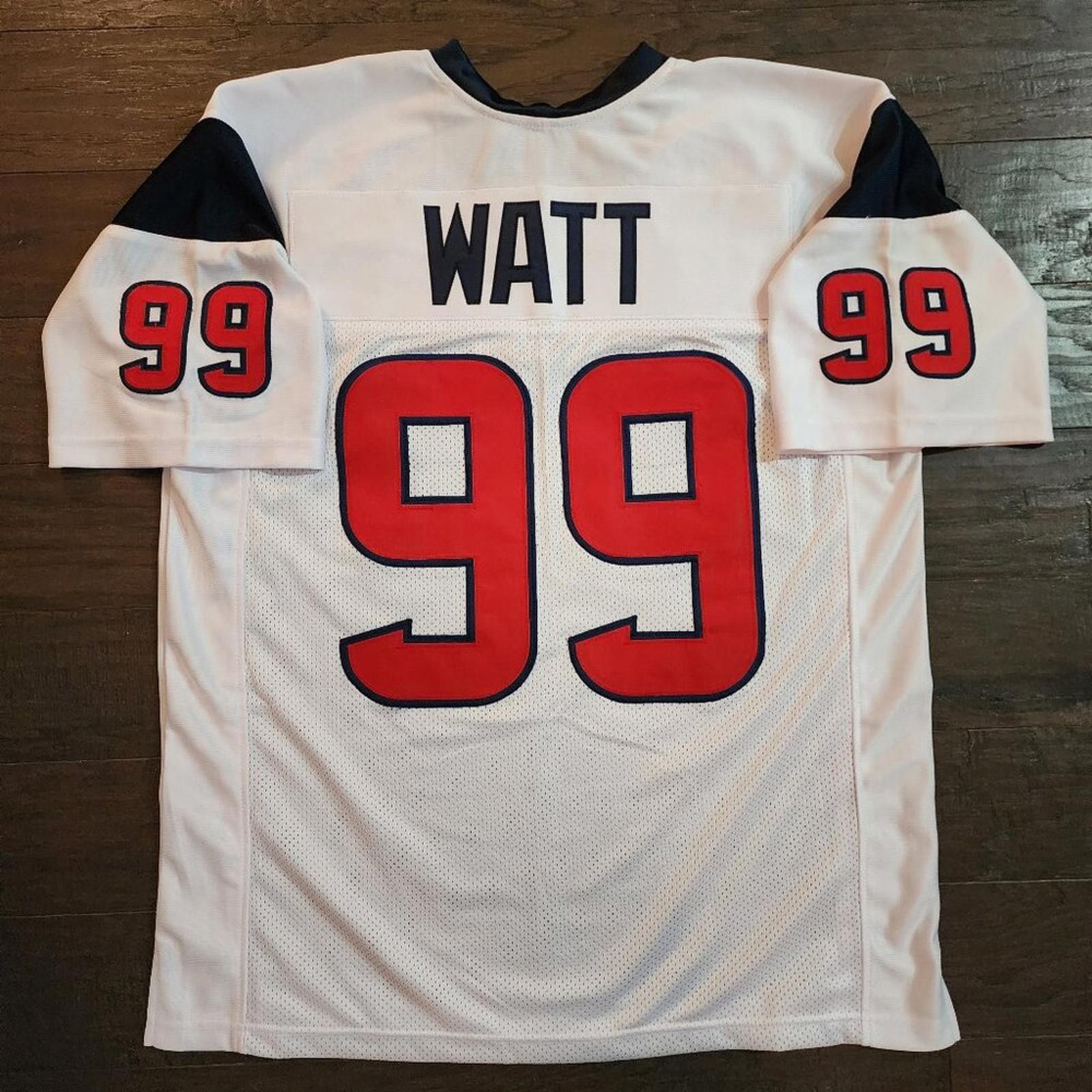 Other J.J. Watt Jersey #99 White Football No Brand/Logos Size XL Size US XL / EU 56 / 4 - 1 Thumbnail