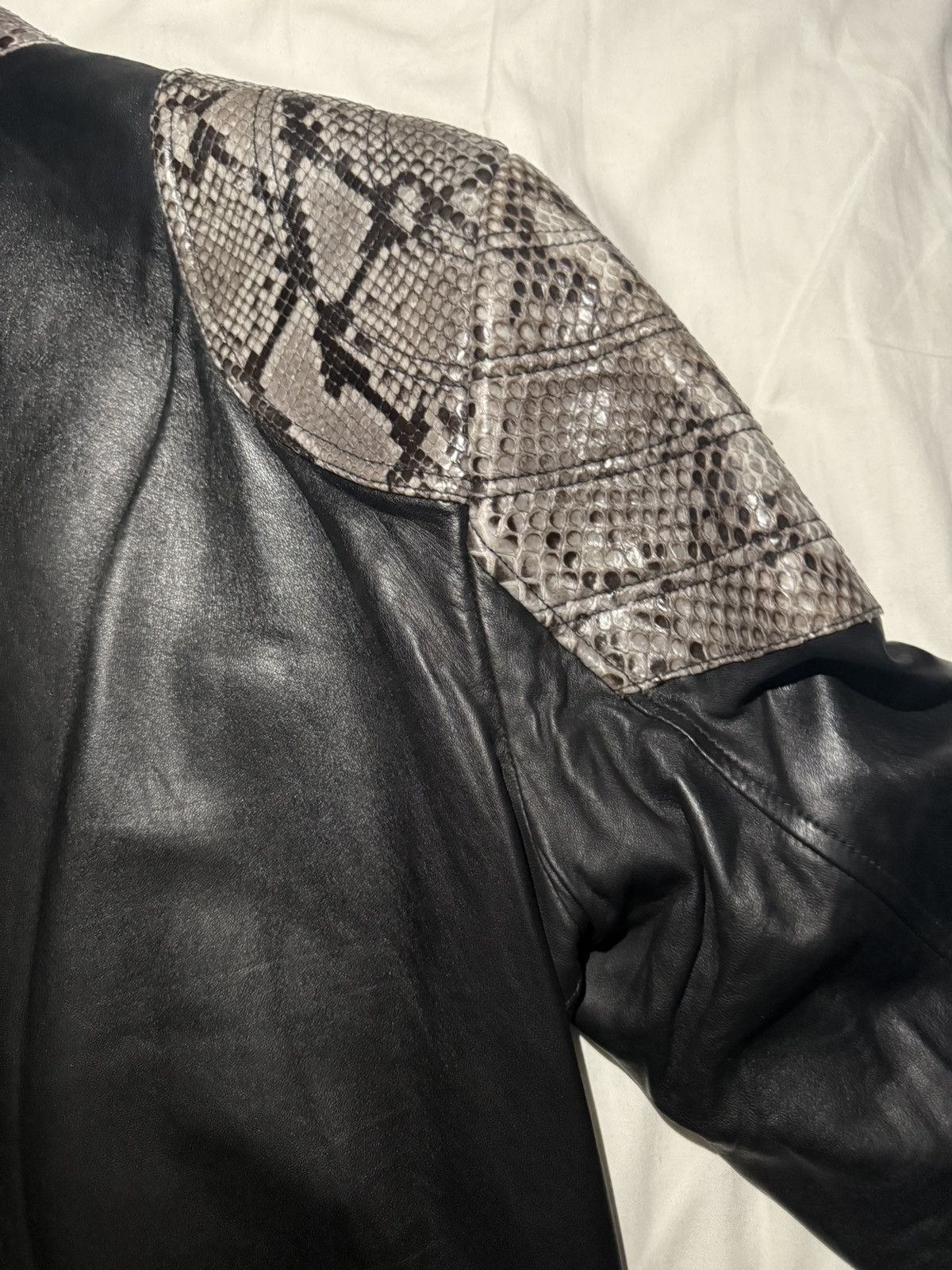 Billionaire Couture Billionaire (Made In Italy) Leather Jacket Size US L / EU 52-54 / 3 - 19 Thumbnail