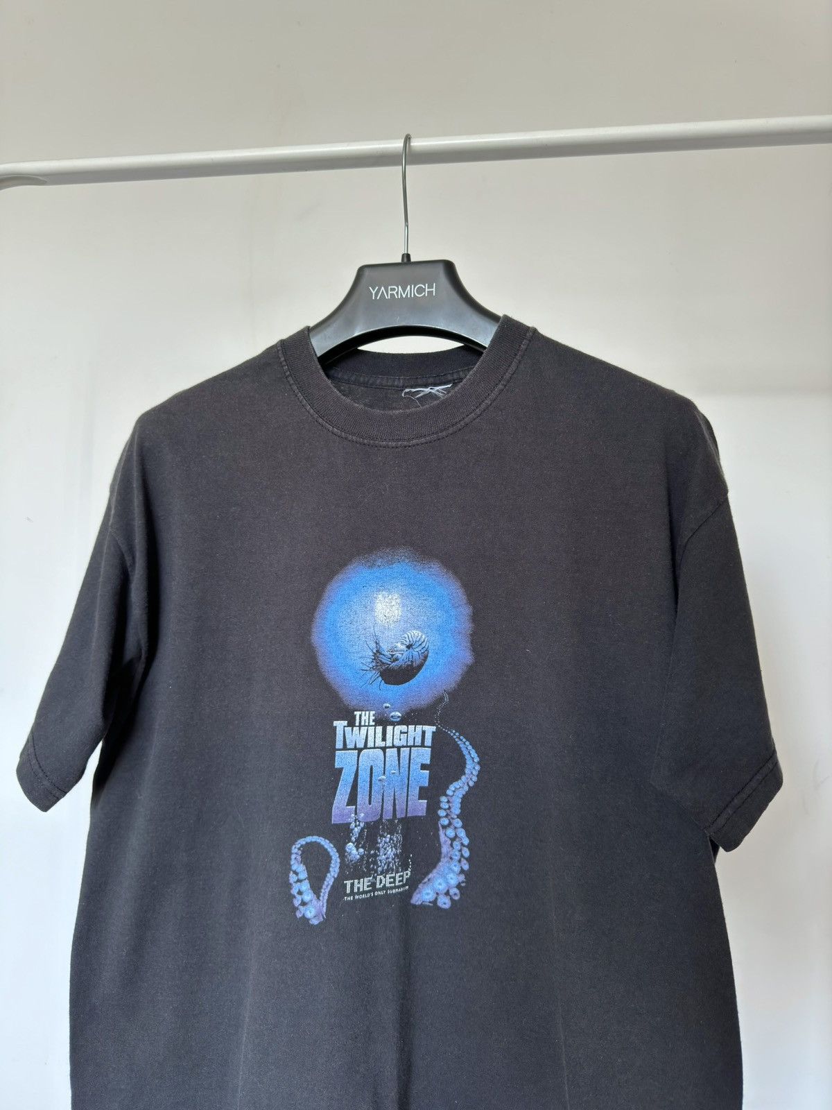 Band Tees Vintage 90s The Twilight Zone "The Deep" Movie Faded Tee Size US L / EU 52-54 / 3 - 5 Thumbnail