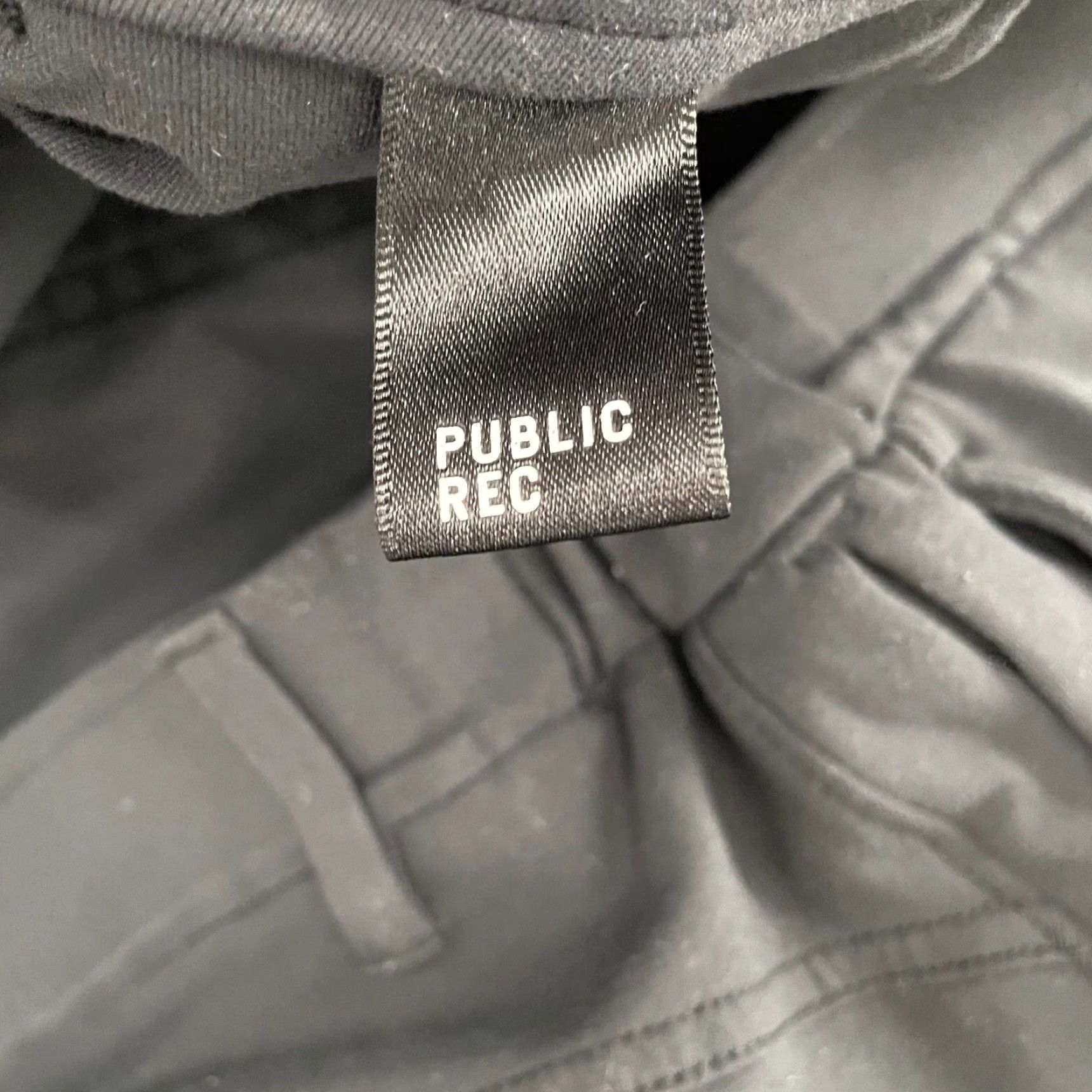 Logo 7 VINTAGE Public Rec Pants Men's 42 Black Chino Stretch Workwear Casual Travel Size US 42 / EU 58 - 7 Thumbnail