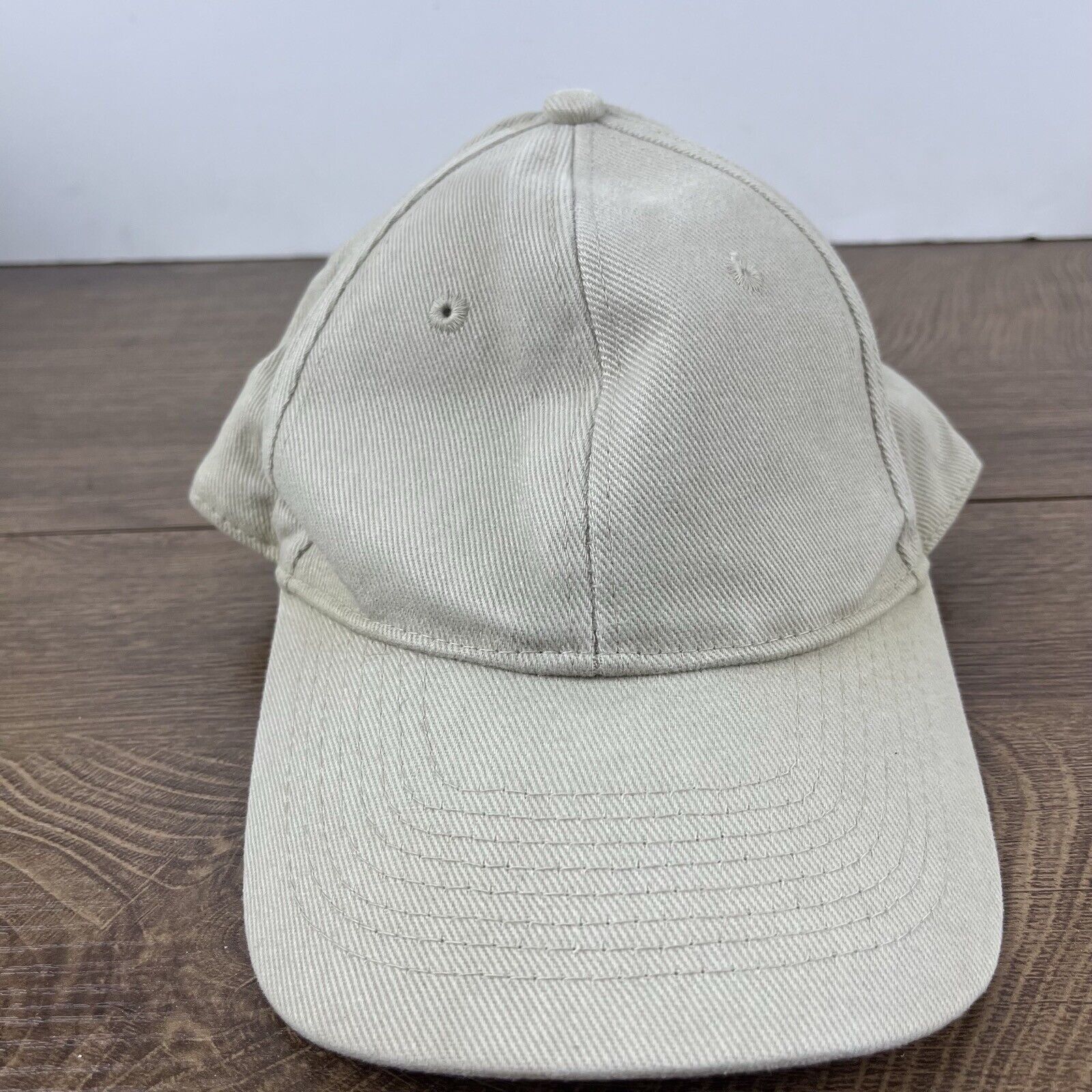 Other Plain Tan Baseball Hat Tan Adjustable Hat Tan Brown Hat Adul Size ONE SIZE - 4 Thumbnail