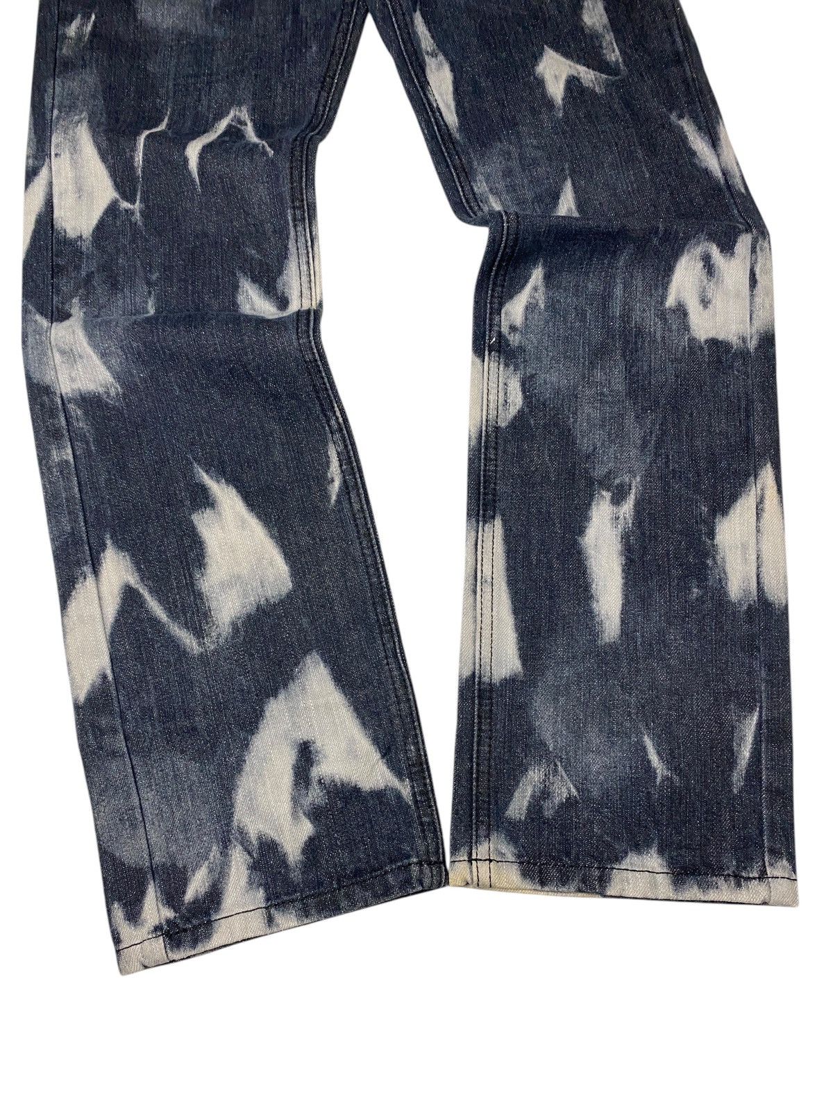 If Six Was Nine 2000's Bernings Sho Studded Seawash Jeans Size US 26 / EU 42 - 8 Thumbnail