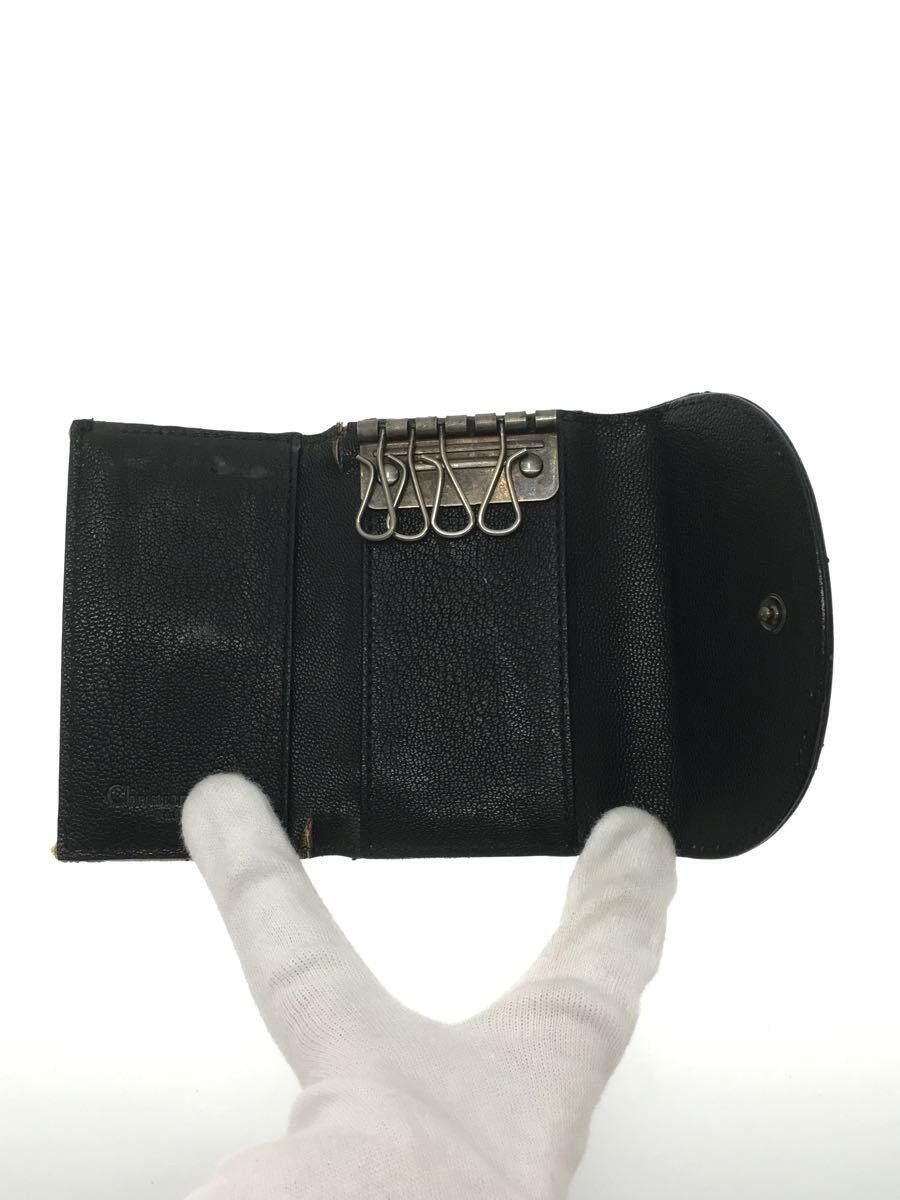 Dior Dior Monogram Leather Key Case Camel Size ONE SIZE - 4 Thumbnail