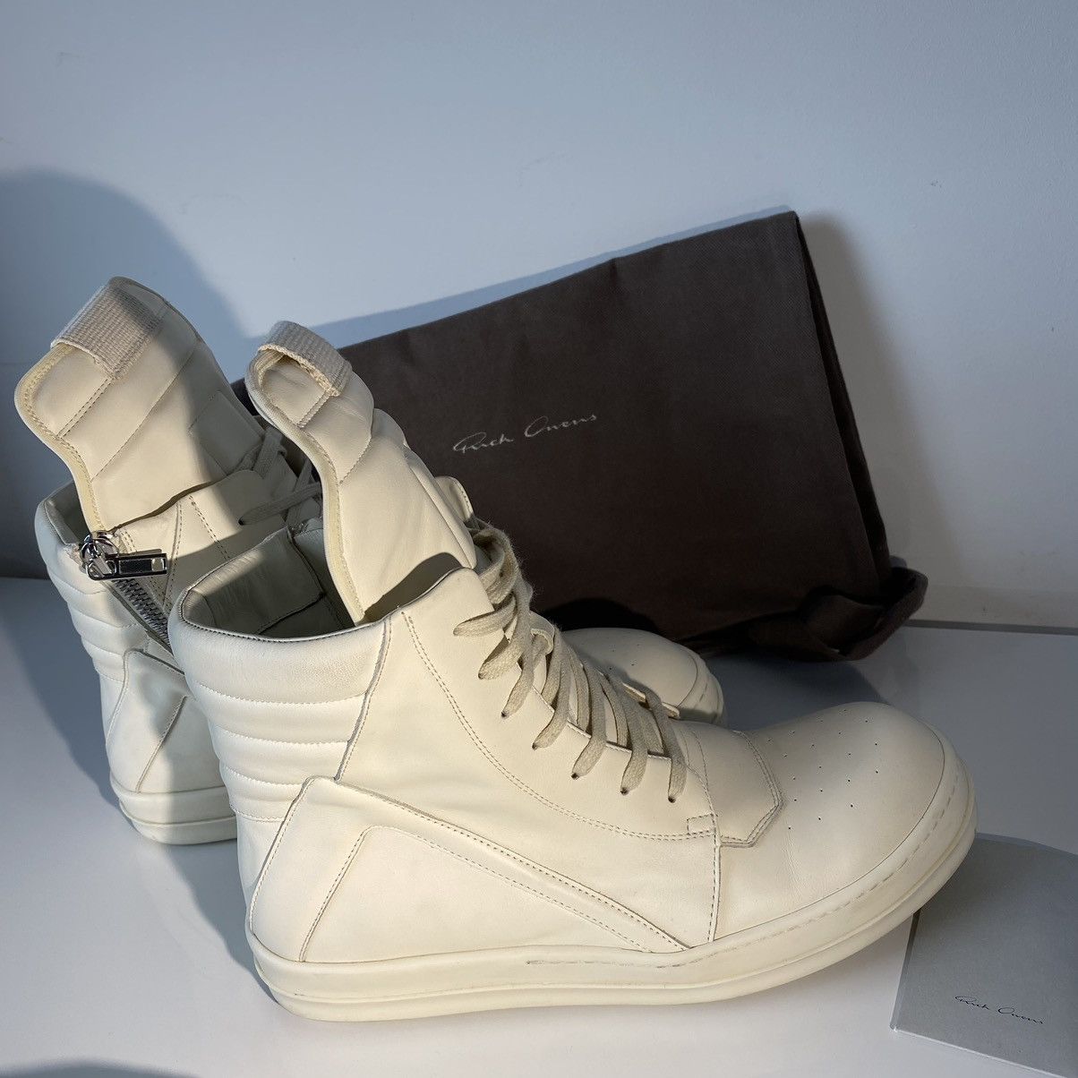 Rick Owens Rick Owens Geobasket | Grailed