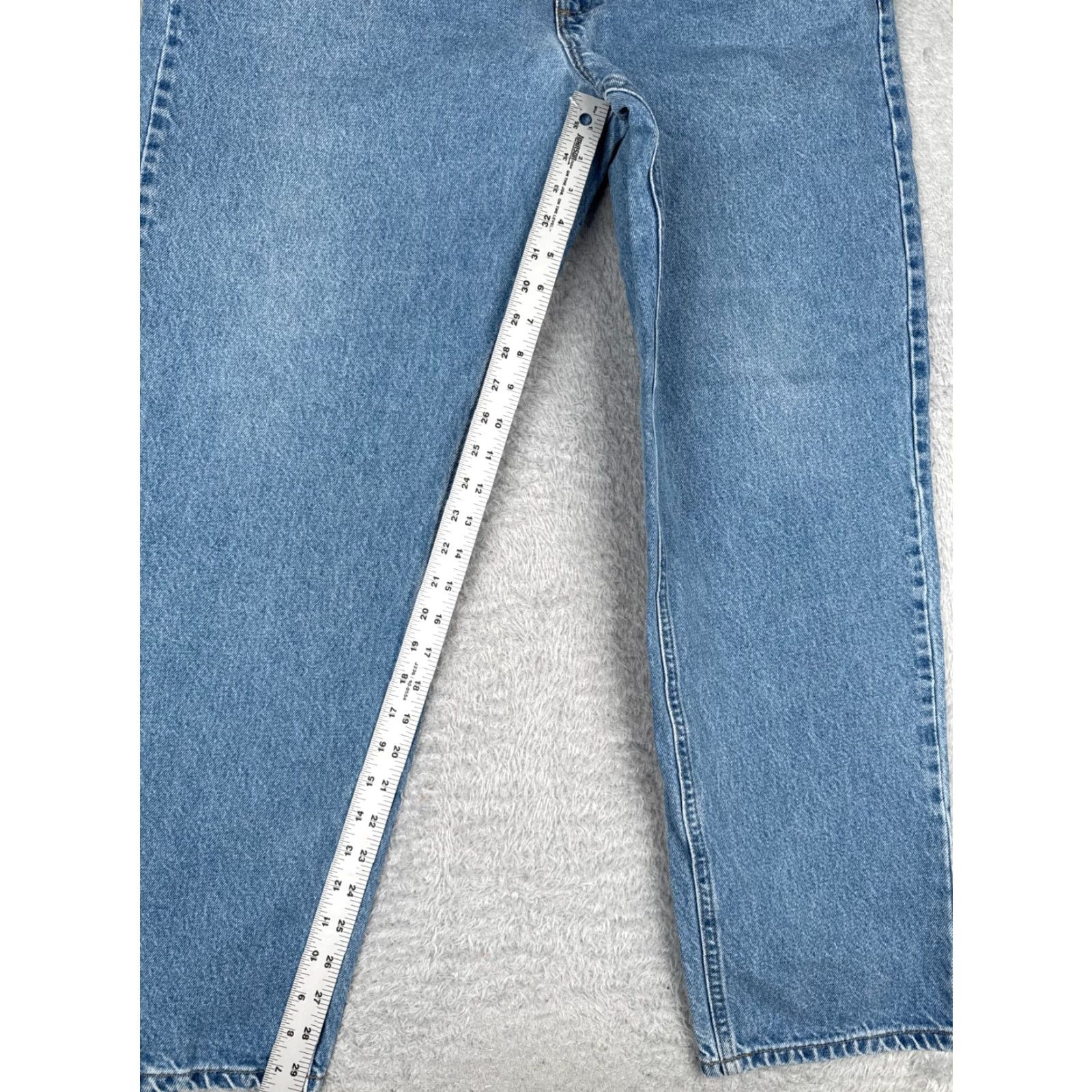 Carhartt Carhartt Jeans Adult 40 Blue Denim Relaxed Fit 100% Cotton Straight 37x30 Jeans Size US 40 / EU 56 - 7 Thumbnail