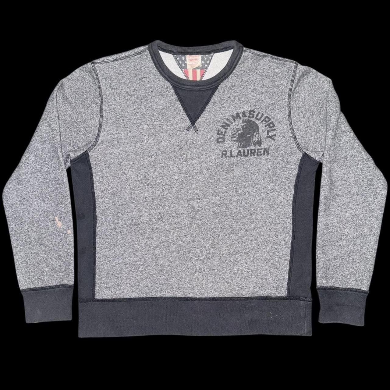 Ralph Lauren Vintage Polo Ralph Lauren Denim Supply Gusset Crewneck Size US M / EU 48-50 / 2 - 3 Thumbnail