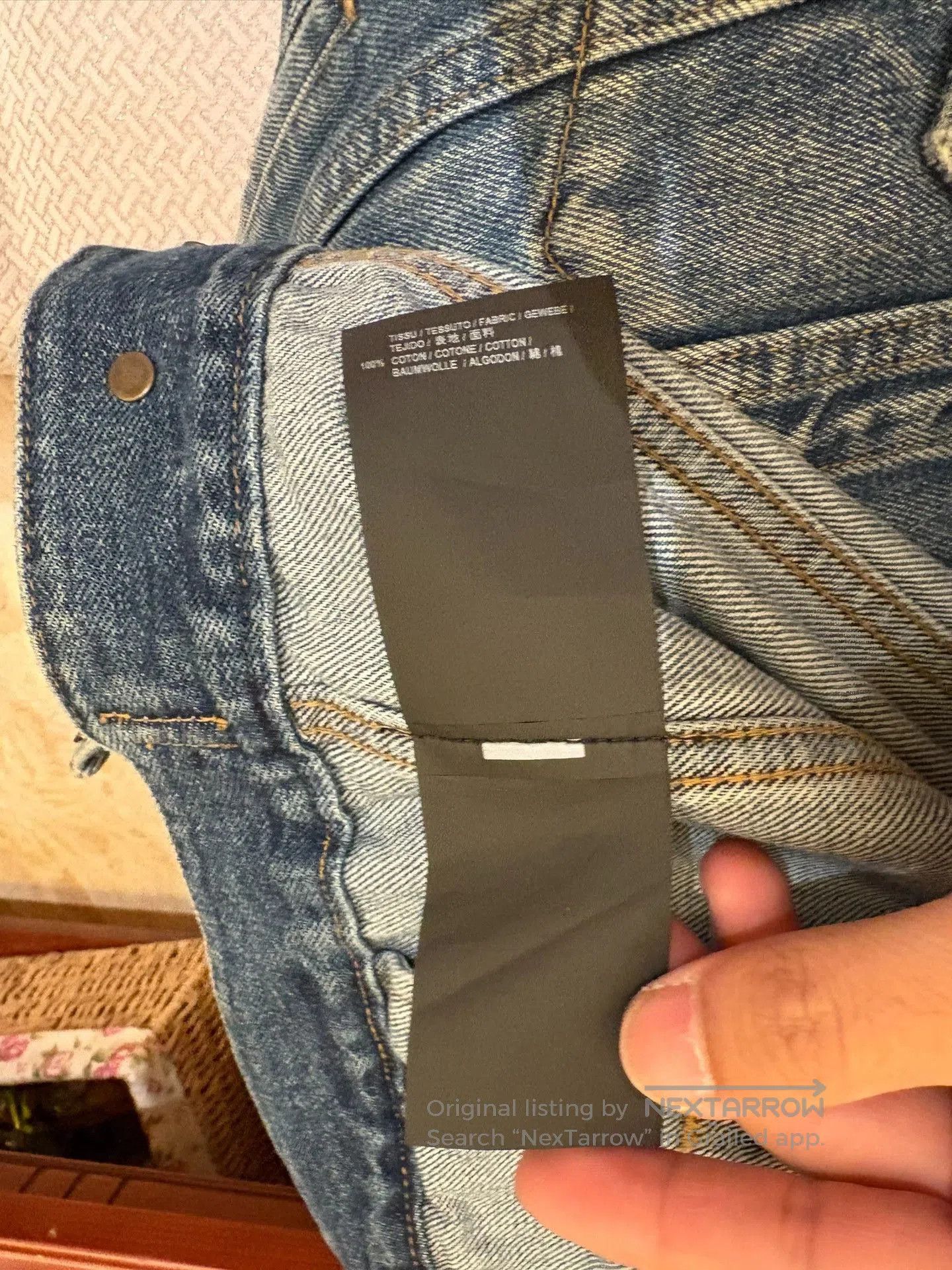 Saint Laurent Paris Saint Laurent Hedi Slimane 2015 Denim Jacket. Size US M / EU 48-50 / 2 - 3 Thumbnail