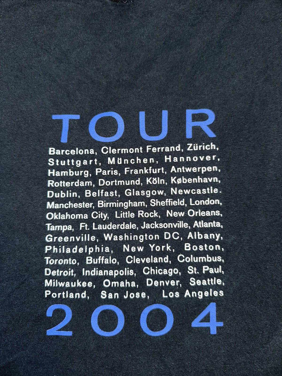 Vintage VTG Eric Clapton 2004 Tour T Shirt-Size Large Size US L / EU 52-54 / 3 - 8 Thumbnail