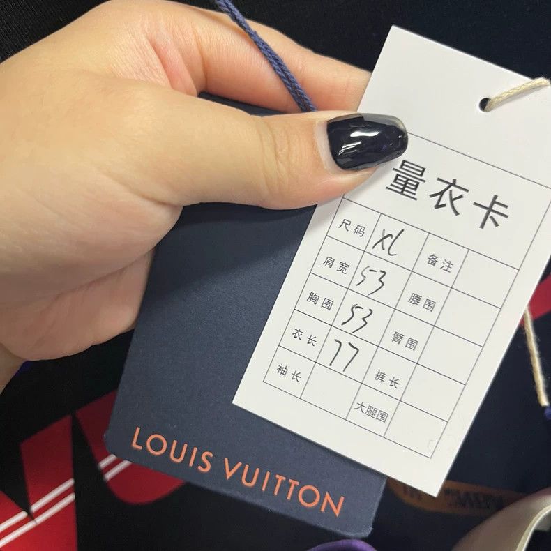 Louis Vuitton Louis Vuitton Black NBA Multi-Logo Crew Neck Monogrammed Lo Size US XL / EU 56 / 4 - 4 Thumbnail