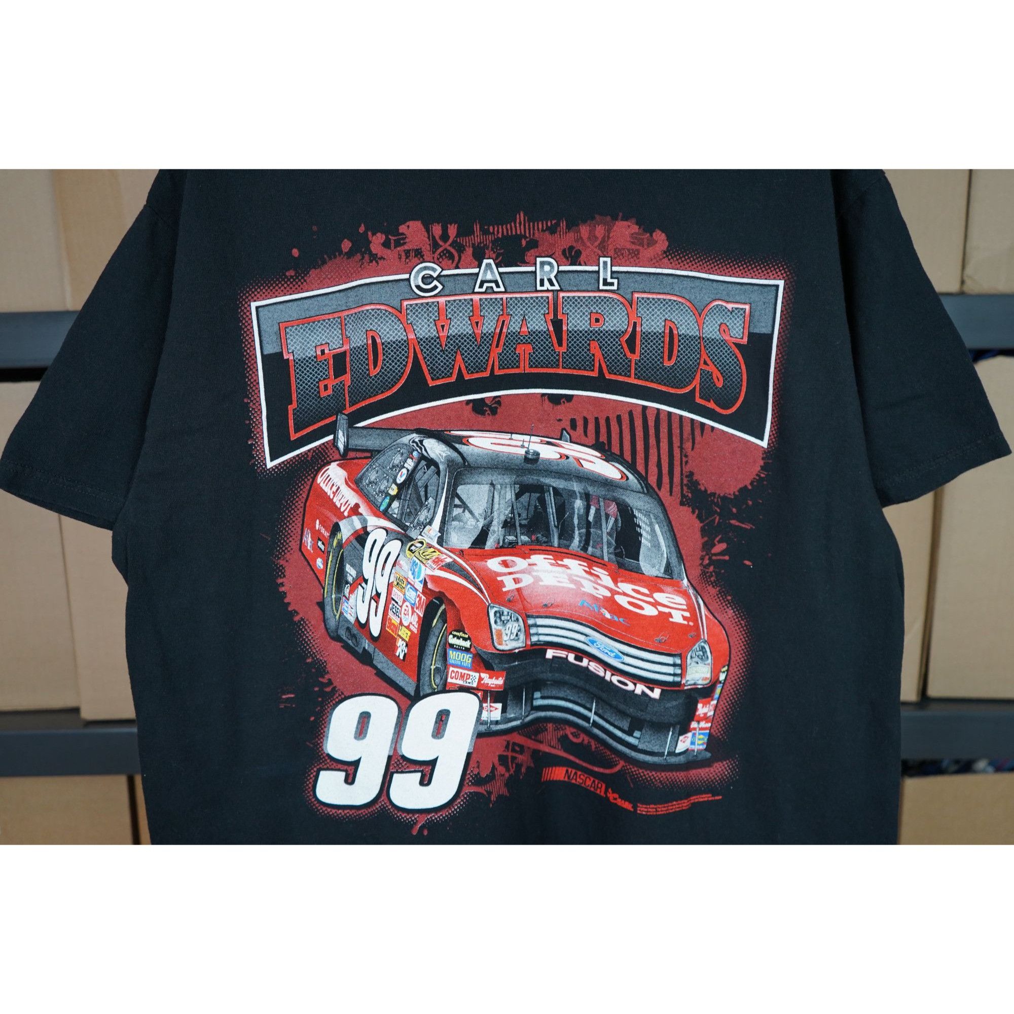 Chase Authentics Carl Edwards Nascar Chase Authentics Tshirt Men's XL #407 Size US XL / EU 56 / 4 - 3 Thumbnail