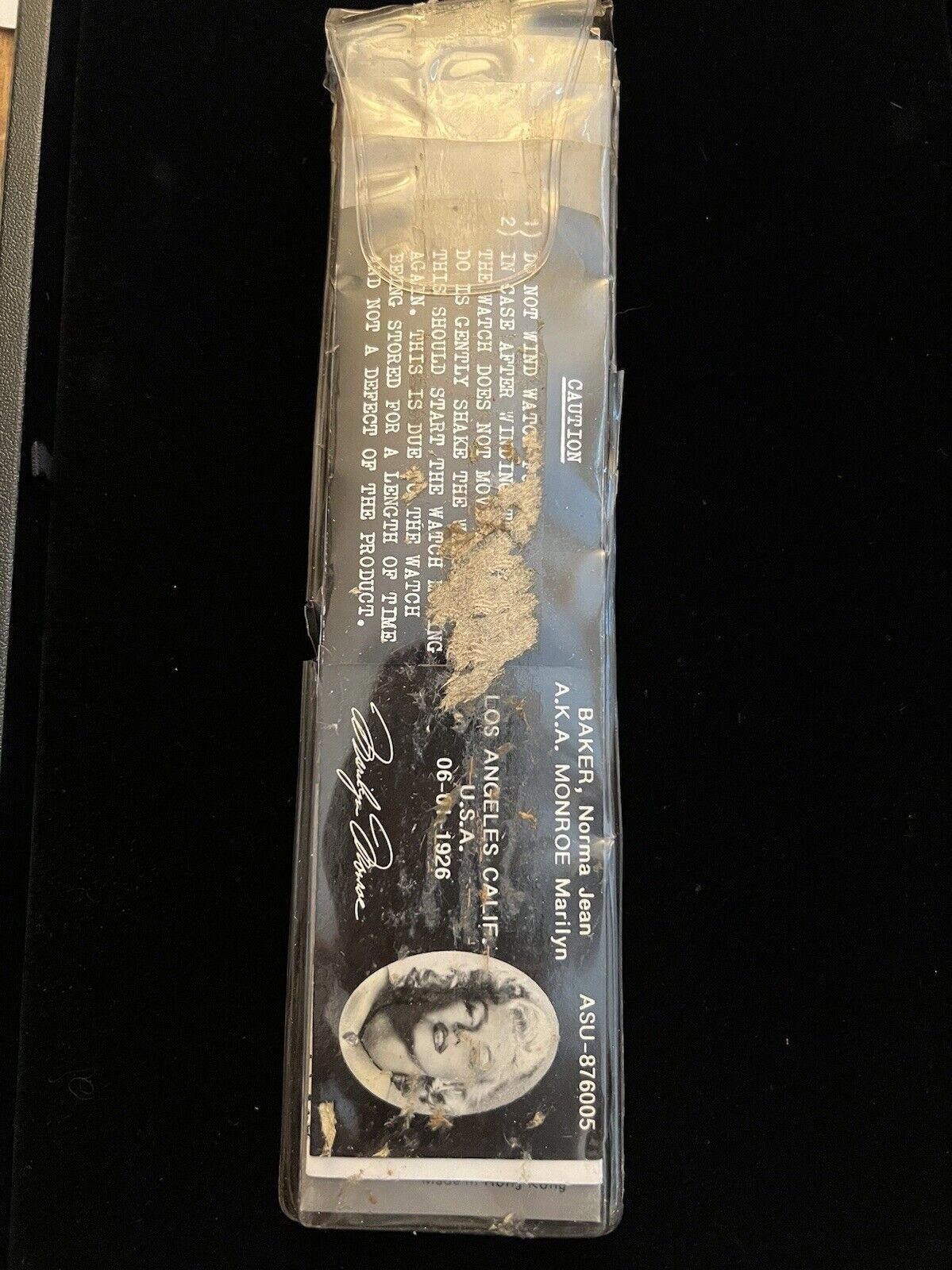 Designer Vintage 1987 Marilyn Monroe Mechanical Wind Up Watch Size ONE SIZE - 3 Thumbnail