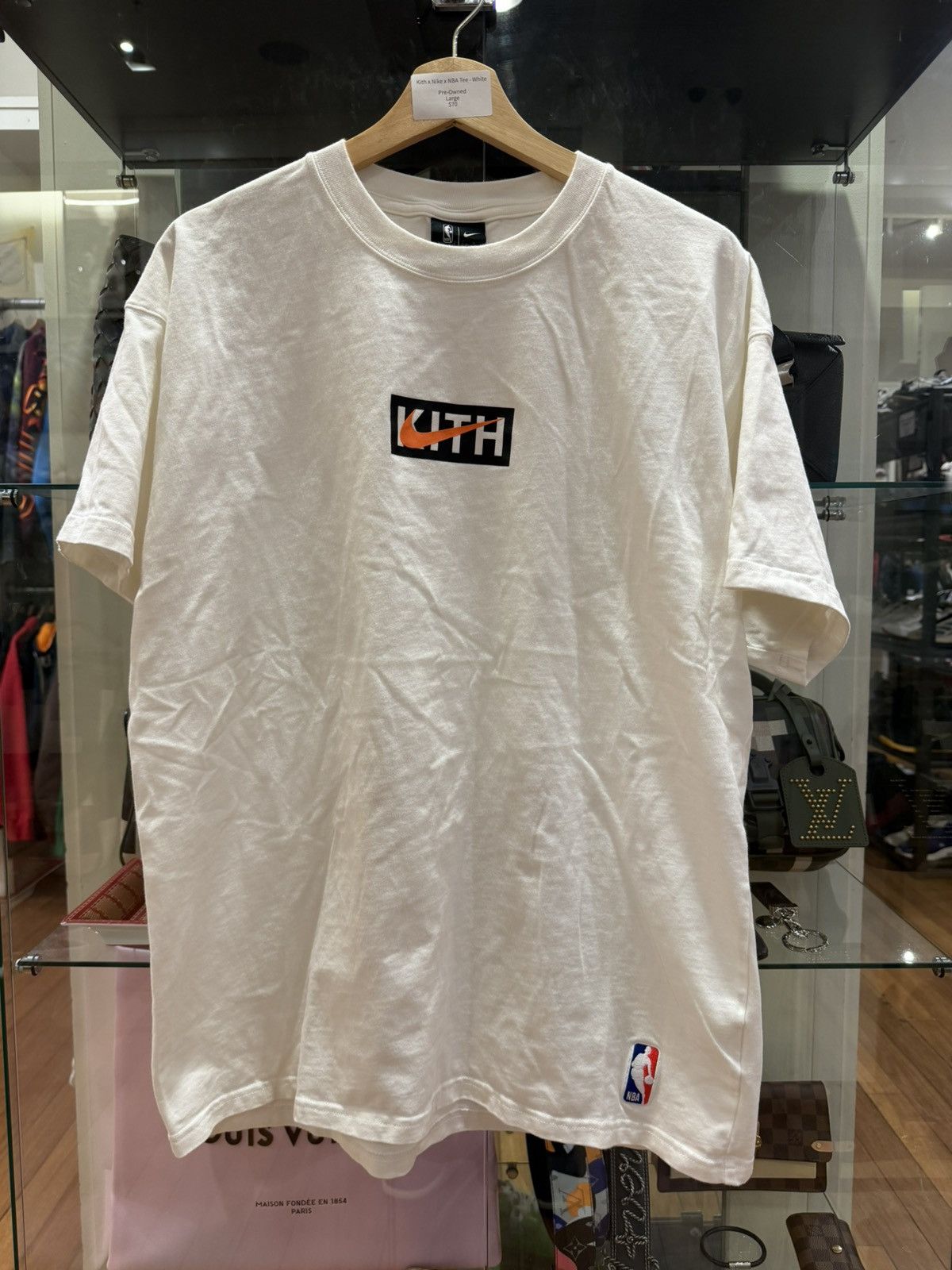 Kith × Nike Kith X Nike NBA Tee - White Size US L / EU 52-54 / 3 - 1 Thumbnail