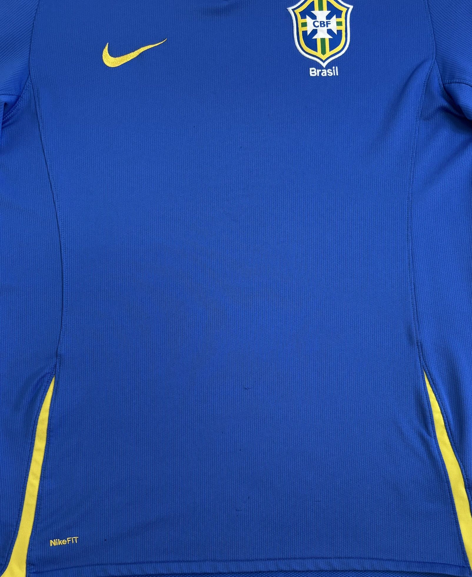 Nike Brazil 2008 Away Nike Football Jersey Large Size US L / EU 52-54 / 3 - 12 Thumbnail