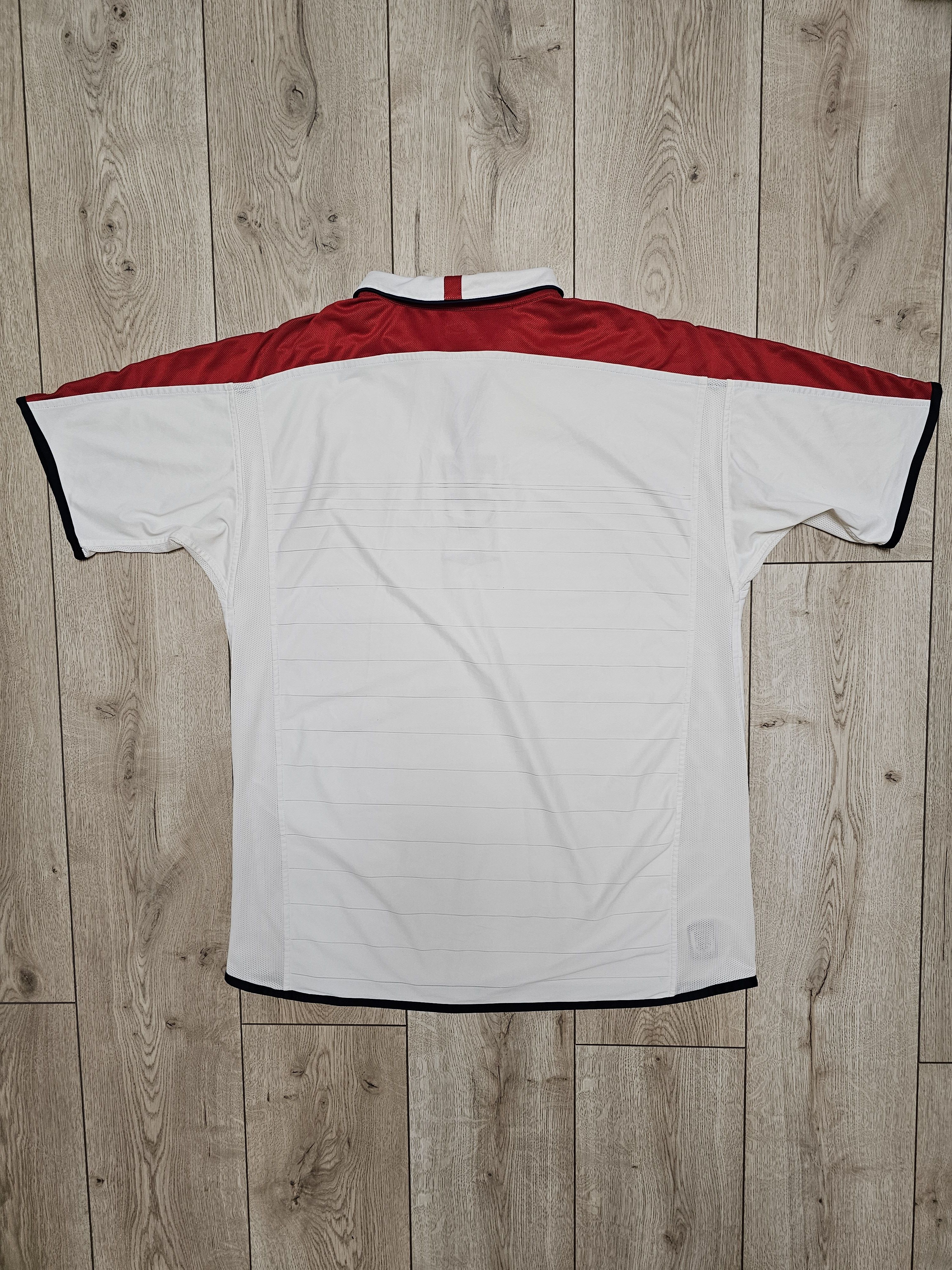 All Sport × Umbro × Vintage ENGLAND 2003 2005 HOME FOOTBALL SHIRT SOCCER JERSEY Size US XL / EU 56 / 4 - 4 Thumbnail