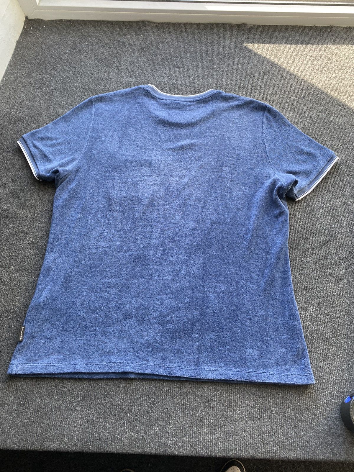 Ermenegildo Zegna 🔥Designer Luxury Ermenegildo Zegna Blue mens t shirt xl Size US XL / EU 56 / 4 - 7 Thumbnail