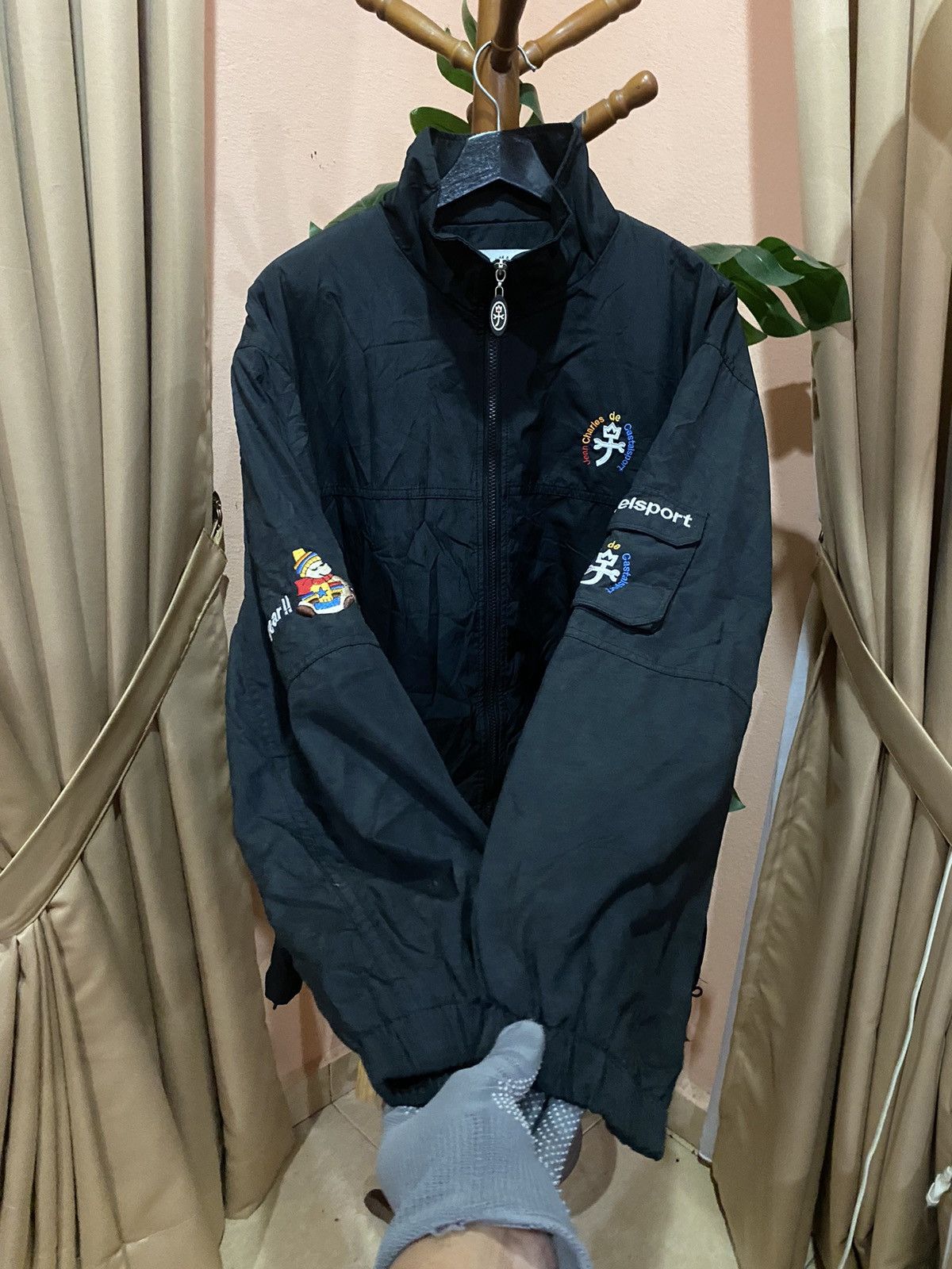 Jean Charles De Castelbajac VINTAGE 90S CASTLEBAJAC WINDBREAKER Size US L / EU 52-54 / 3 - 6 Thumbnail
