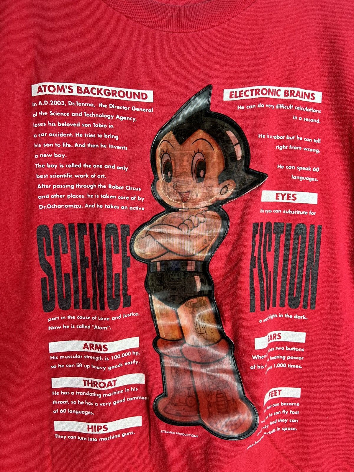 Anime Vintage Astro Boy “Science Fiction” Graphic 2000s Era Size US S / EU 44-46 / 1 - 2 Thumbnail
