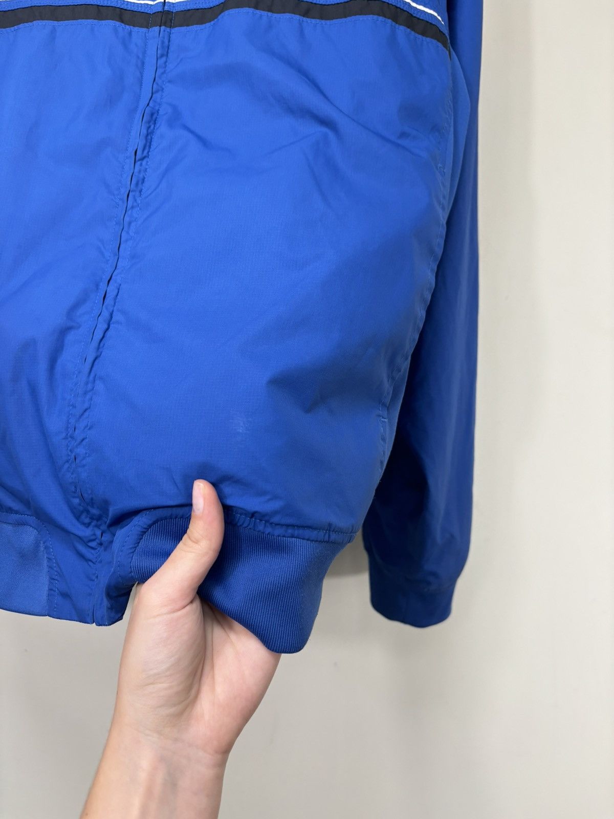 Nike Vintage Nike Y2K Blue Retro Hype Full Zip Track Jacket Size US L / EU 52-54 / 3 - 19 Thumbnail