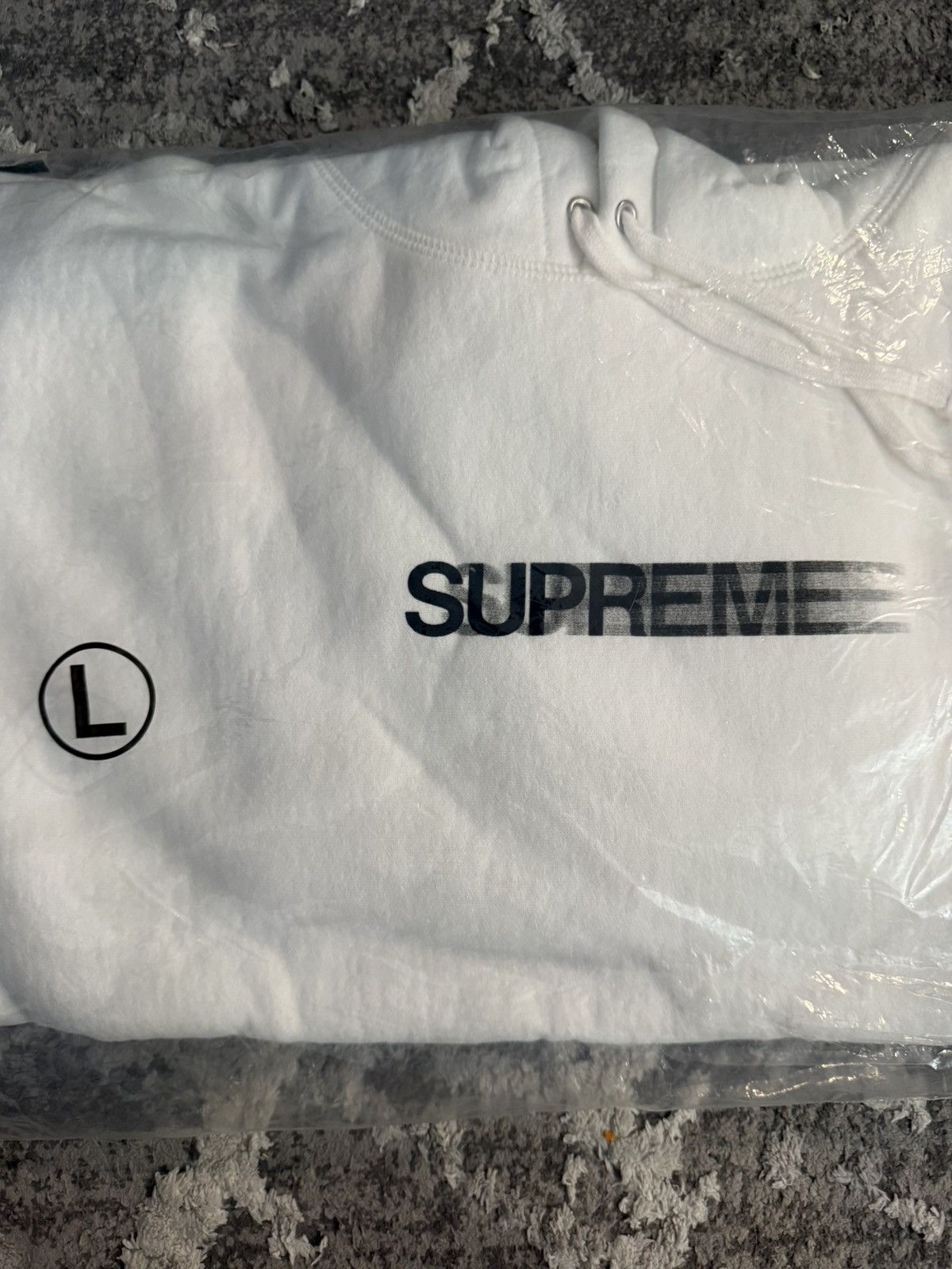 Supreme Supreme Motion Logo Hoodie White Size US L / EU 52-54 / 3 - 2 Thumbnail