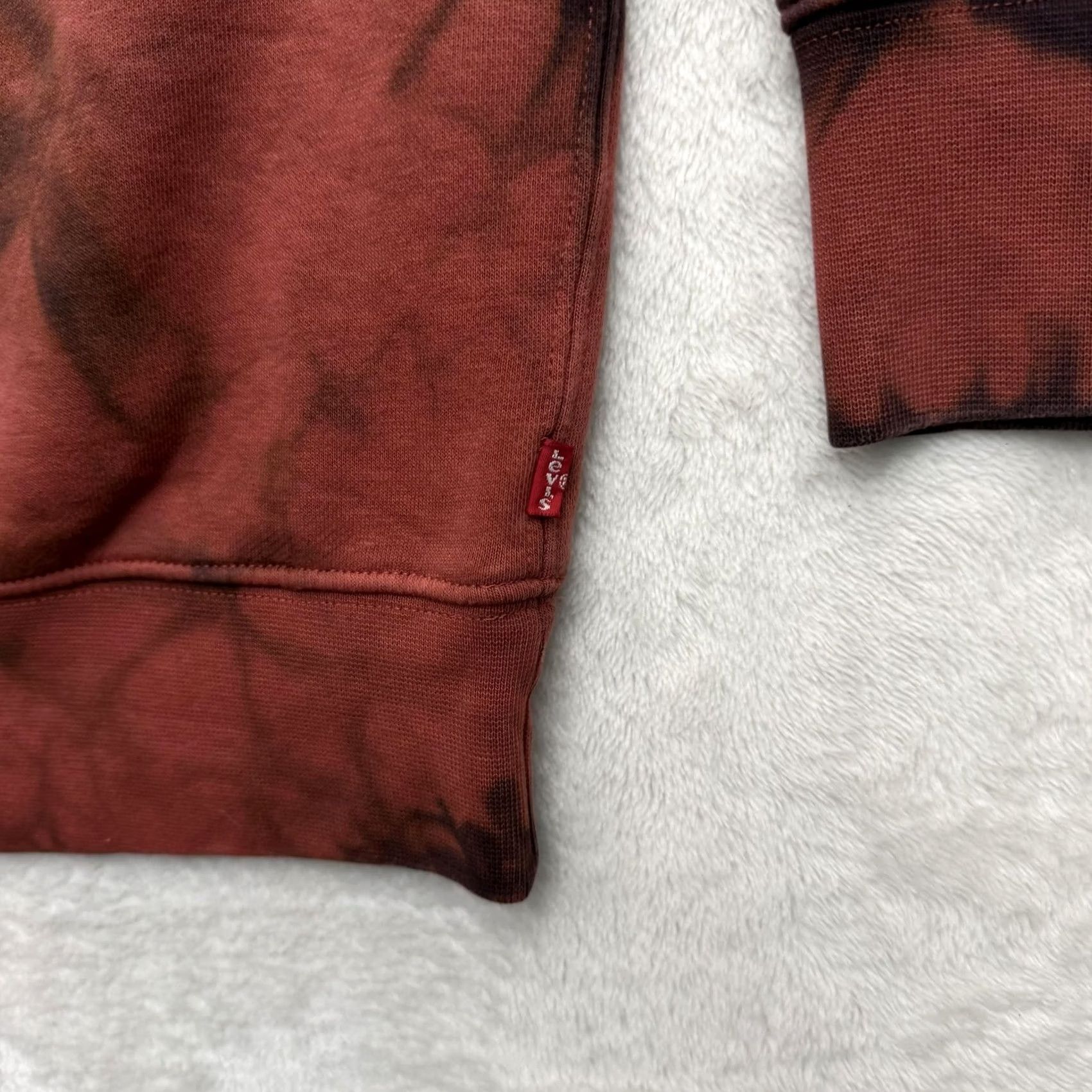 Levi's Levi's Sweatshirt Mens M Multicolor Tie Dye Fleece Pullover Logo Crewneck - Graphic Print, All Seasons, Long Sleeve, Cotton, Regular Fit Size US M / EU 48-50 / 2 - 5 Thumbnail