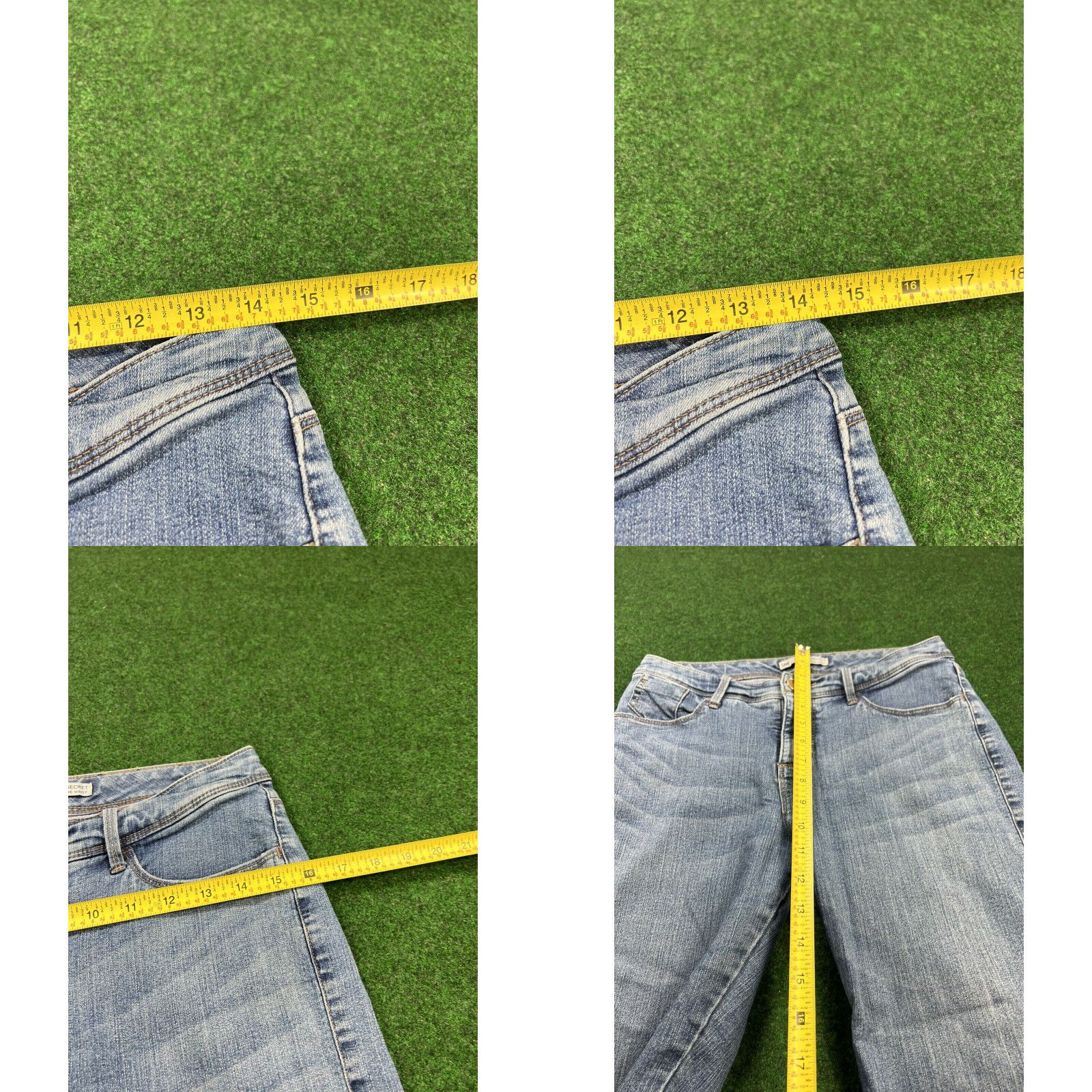 Lee Lee Slender Secret / Lower on the Waist / Crop Capri Denim Jeans / Size 4 M Size 27" / US 4 / IT 40 - 8 Thumbnail