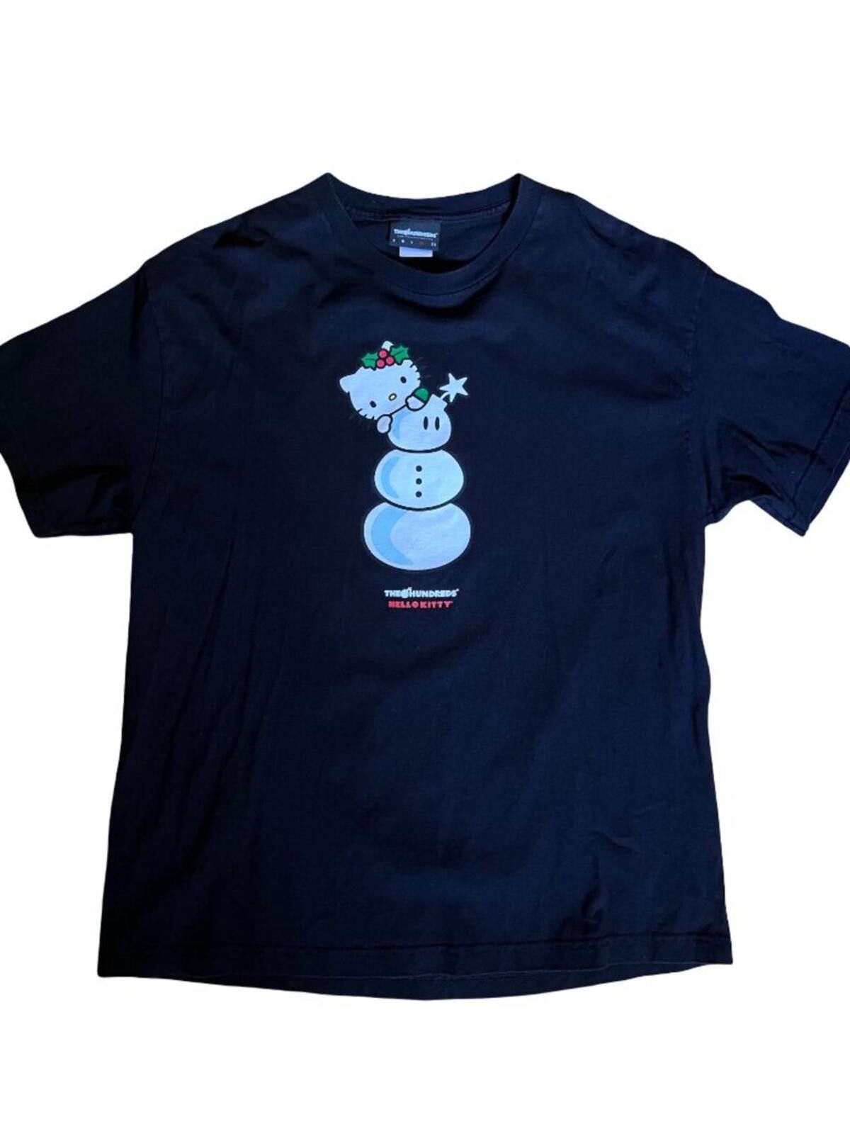 The Hundreds The Hundreds x Hello Kitty Black Graphic T-Shirt Size XL Size ONE SIZE - 5 Thumbnail