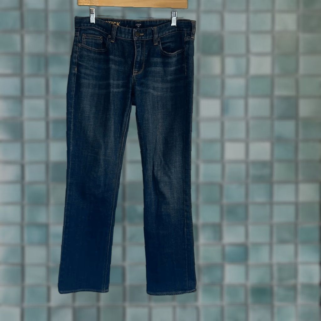 J.Crew VINTAGE/J. Crew Matchstick Jeans, Women, Denim, 29, Blue, Straight, Regular, 30” Inseam, Size 29, 14” Waist, Women’s Jeans Size 29" - 1 Thumbnail