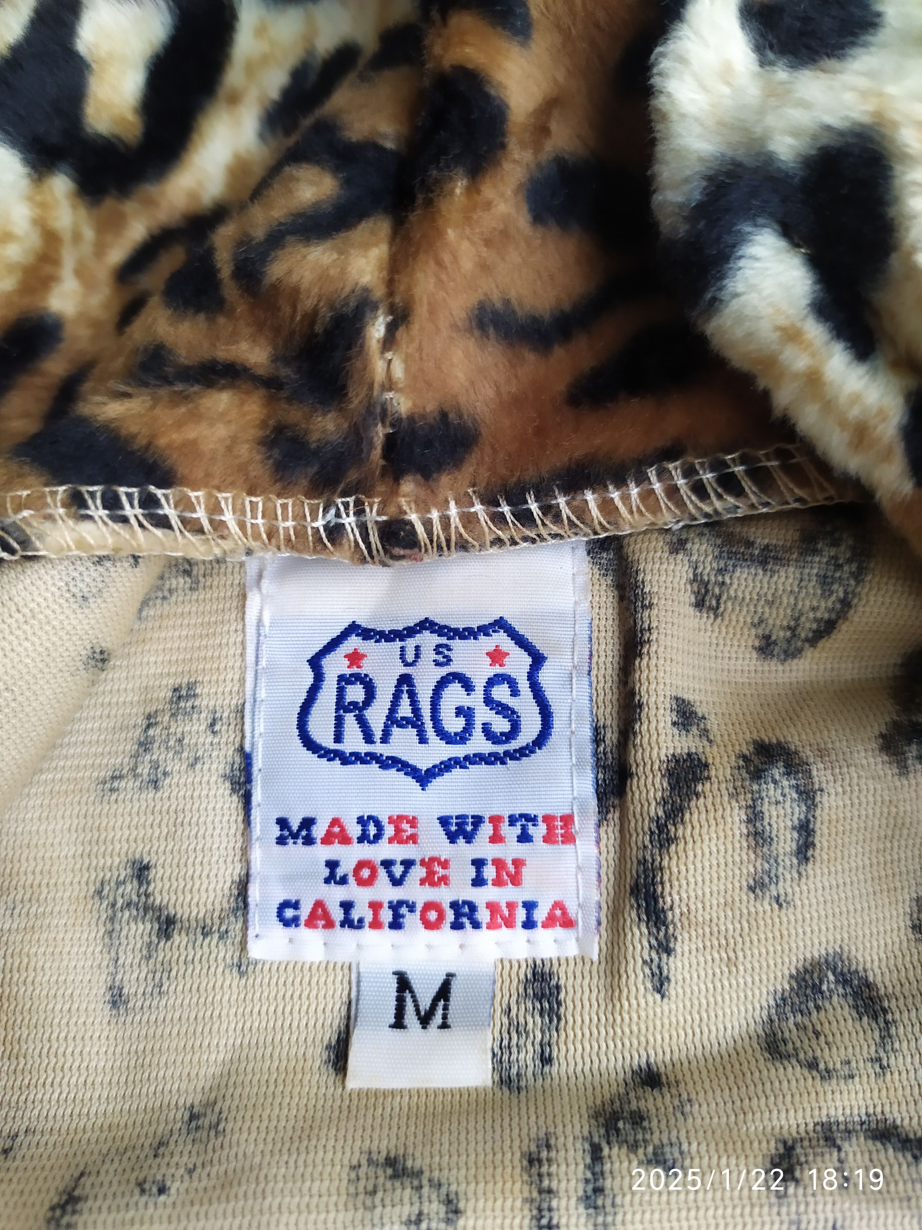 If Six Was Nine × Japanese Brand × Le Grande Bleu (L.G.B.) US Rags Leopard hoodie shirt ifsix Lgb Size US M / EU 48-50 / 2 - 7 Thumbnail