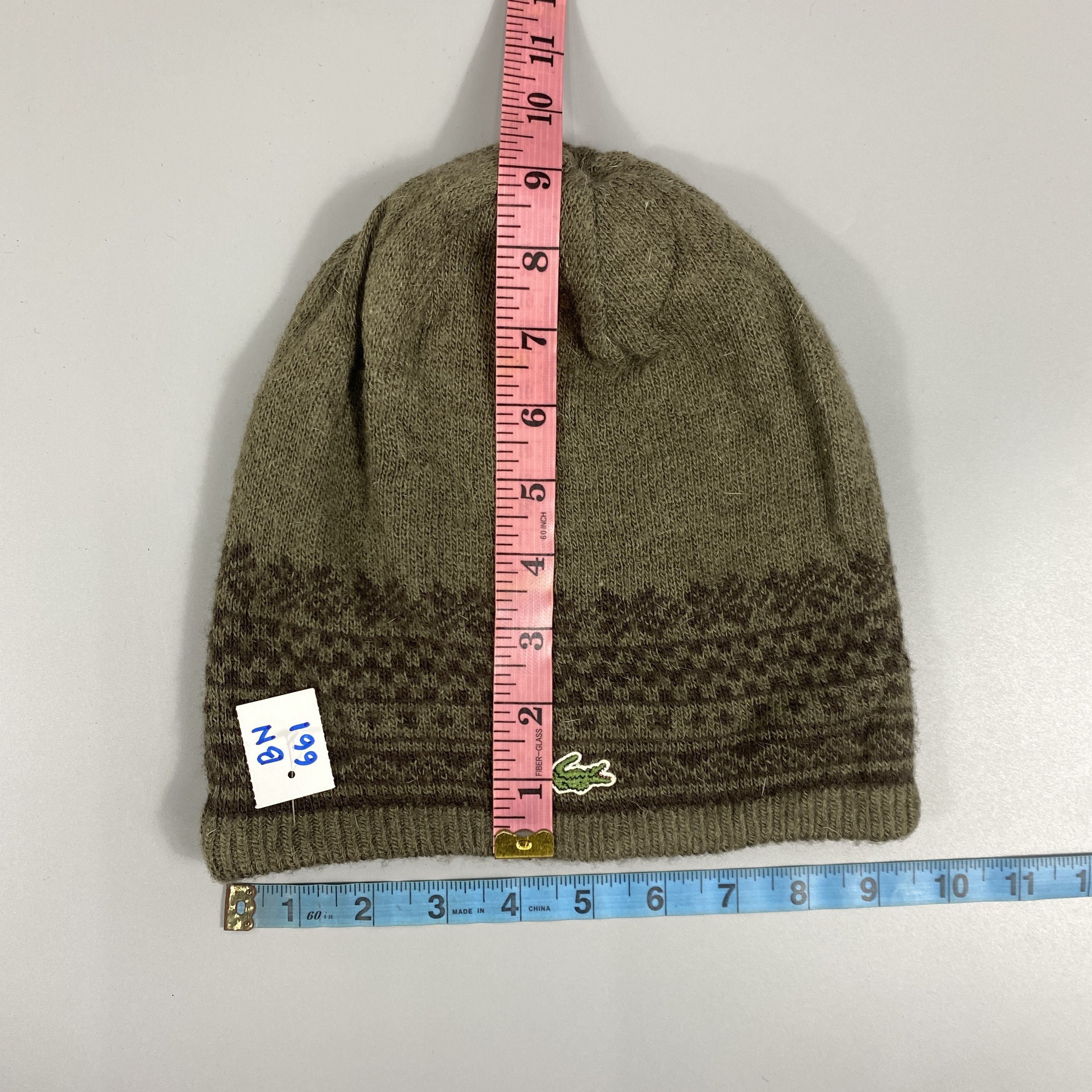 Lacoste Lacoste Wool Beanie hats -BN661 Size ONE SIZE - 9 Thumbnail