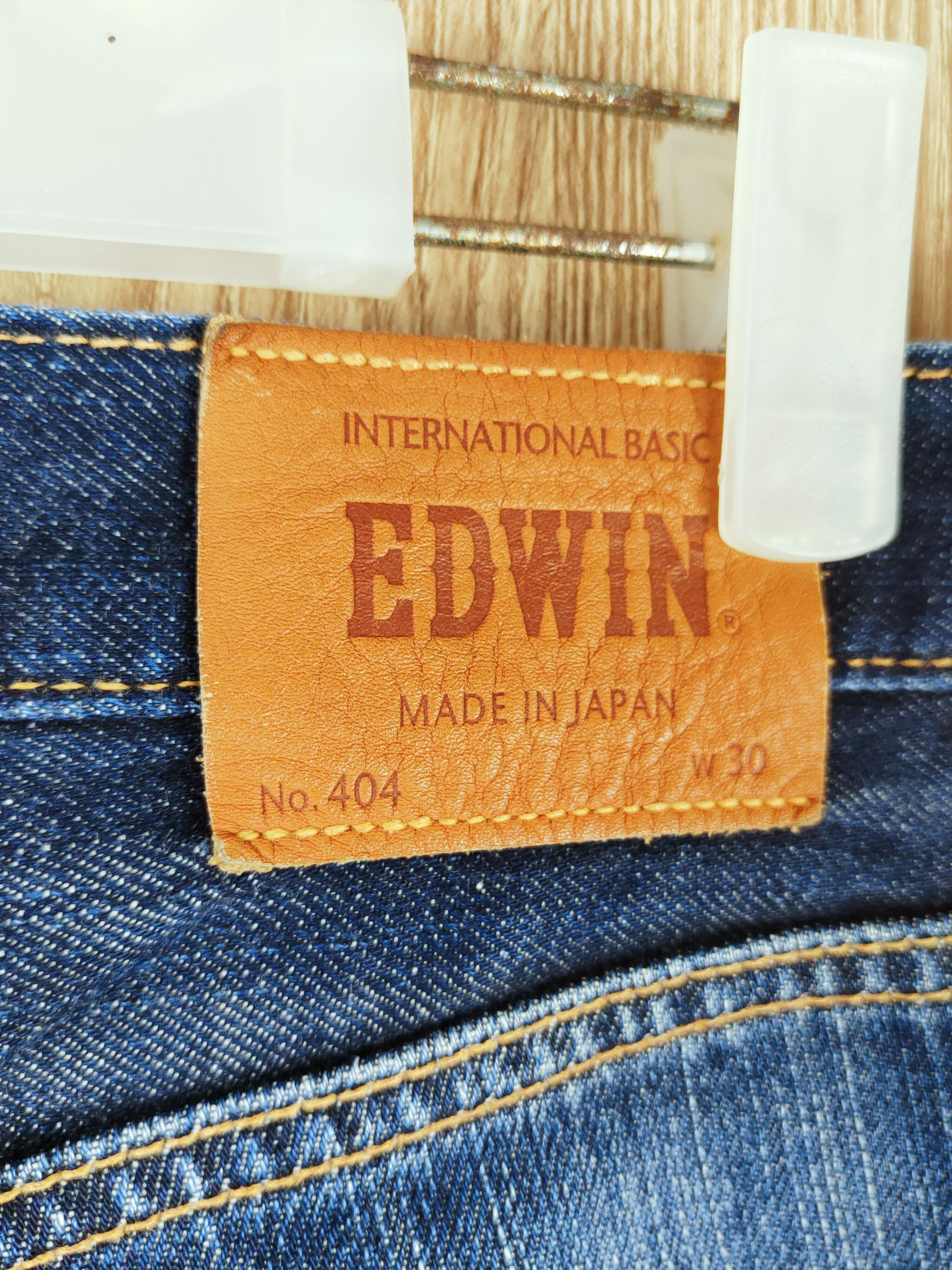 Edwin Edwin Dark Blue Distressed Ripped Jeans #S2683 Size US 31 - 9 Thumbnail