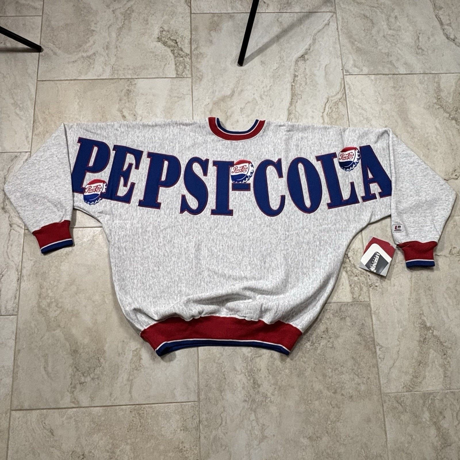 Pepsi NWT Vintage Pepsi Legends Sweatshirt Crewneck Mens XL 90s Size US XL / EU 56 / 4 - 1 Thumbnail